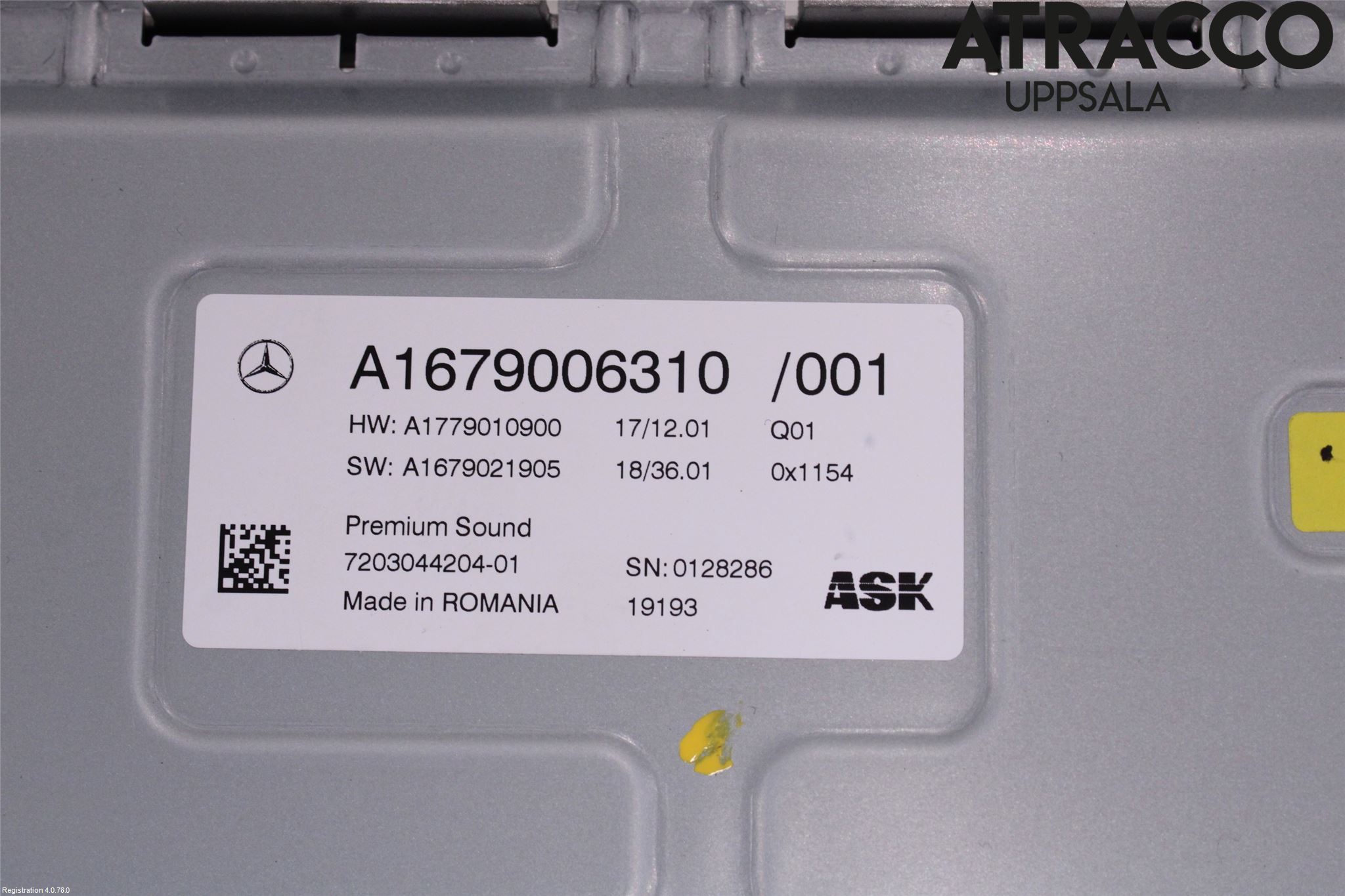 Mercedes-Benz MB GLS-KLASS (X167) 20- Stereo Forsterker