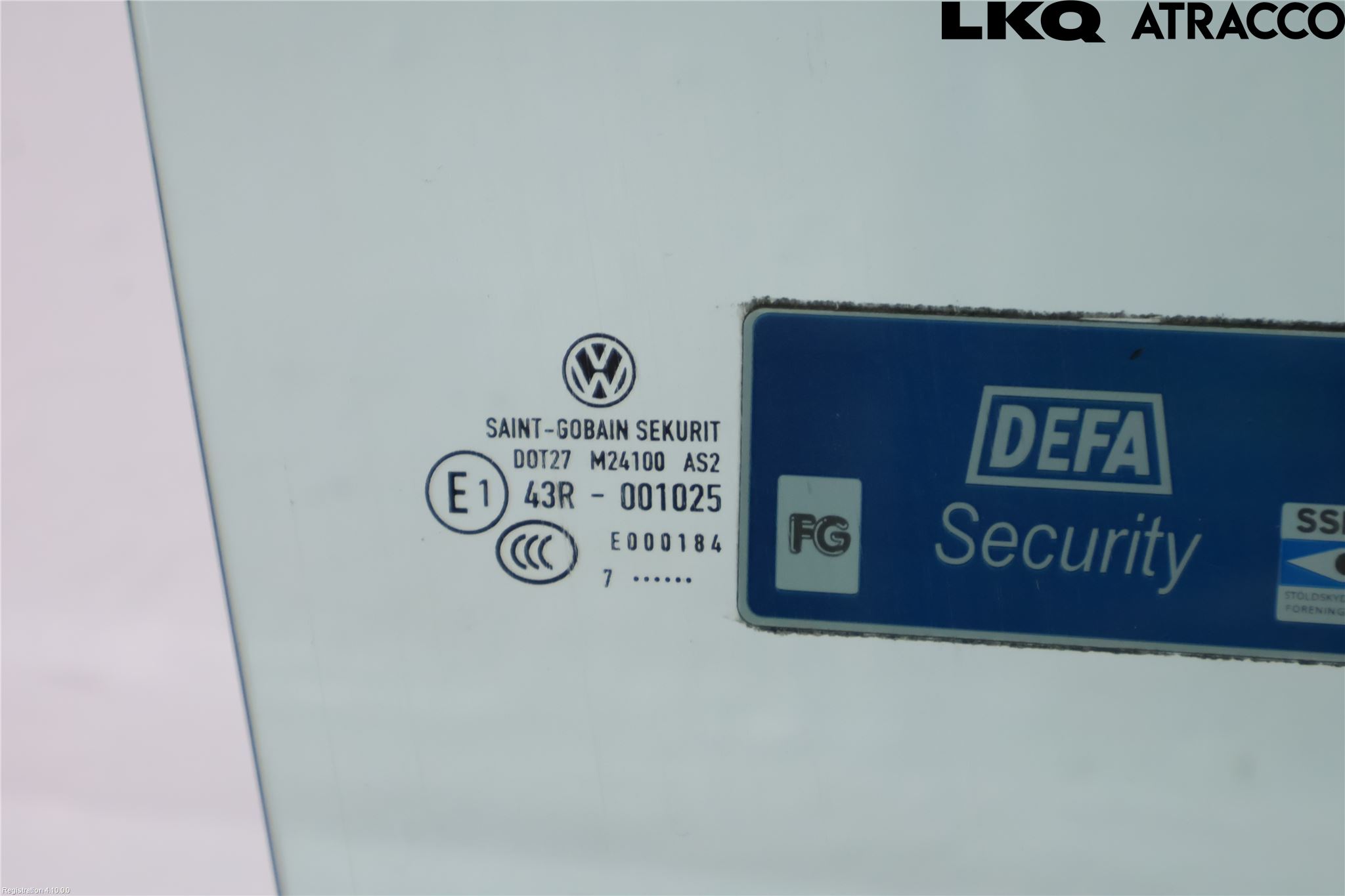 Volkswagen VW CADDY 16-20 Dørrute Foran Høyre 4 Dørs