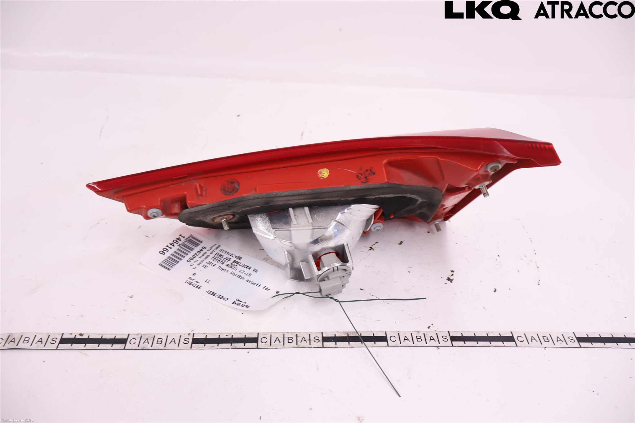Toyota AURIS 13-19 Baklykt Venstre  På Luke(Indre