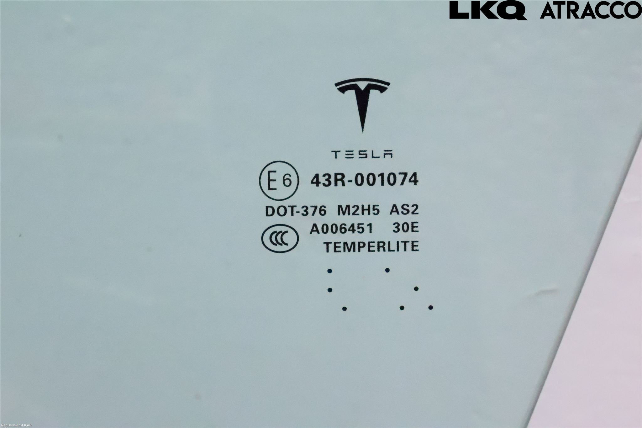 Tesla MODEL S 13- Dørrute Foran Venstre 4 Dørs
