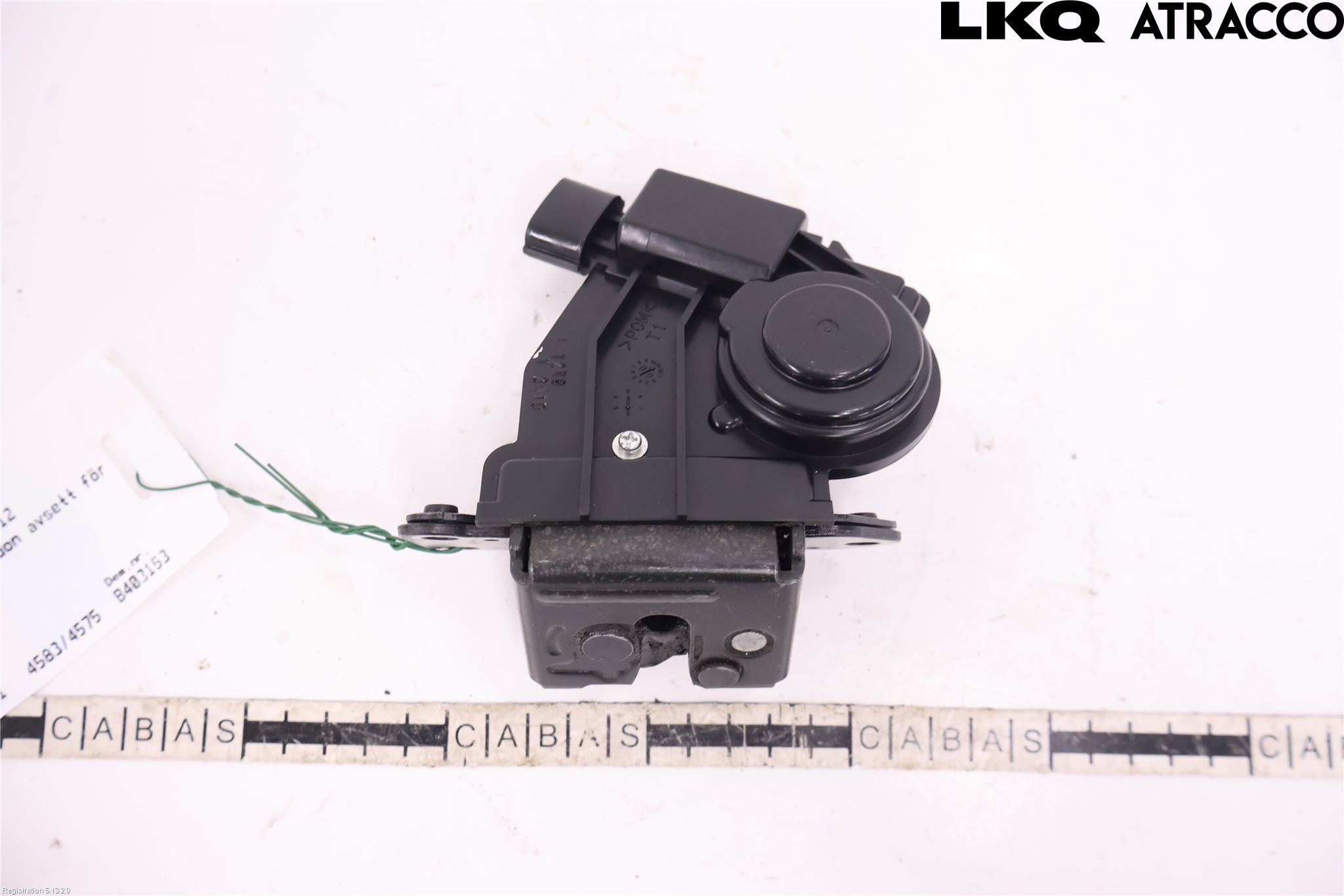 Toyota AURIS 10-12 Bakluke-Lokk Låsekasse