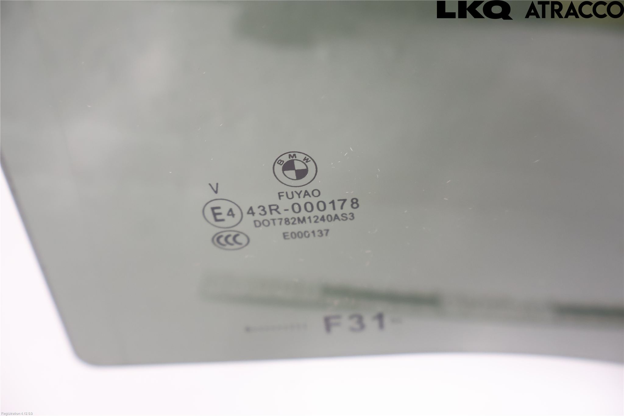 BMW 3 F30/F31/F80 12-19 Dørrute Bak Venstre 4Dørs
