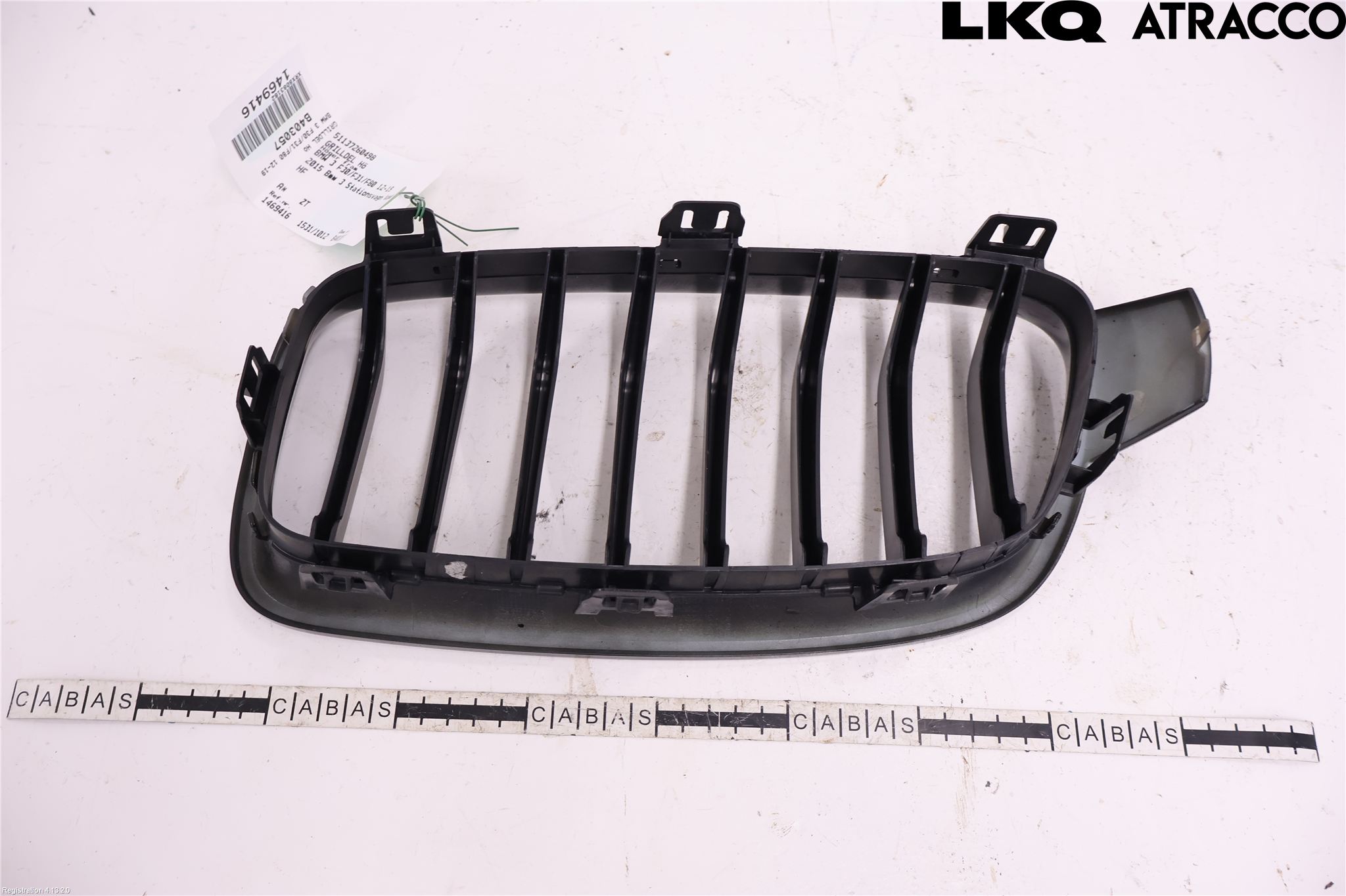 BMW 3 F30/F31/F80 12-19 Grilldel Høyre