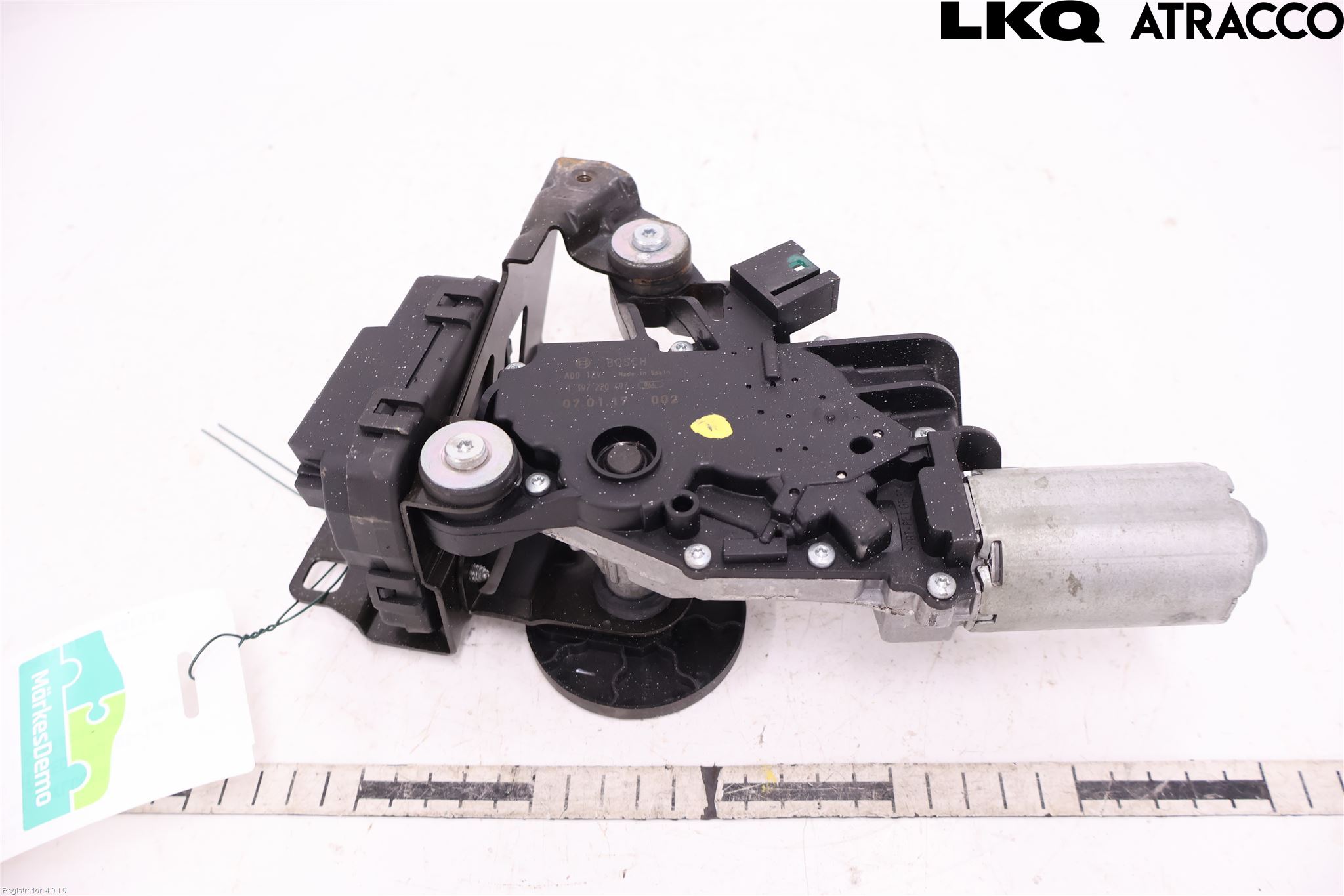 BMW 3 E90/91 SED/TOU 05-12 Viskermotor Bakluke