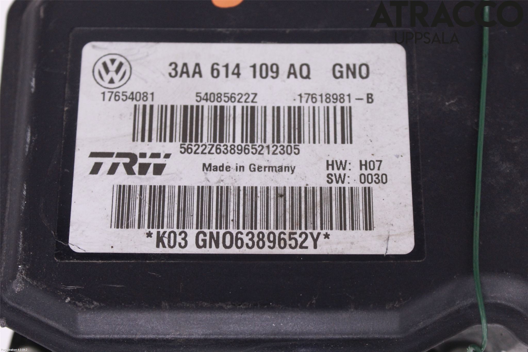 Volkswagen VW PASSAT 11-14 Abs Hydraulikkaggregat
