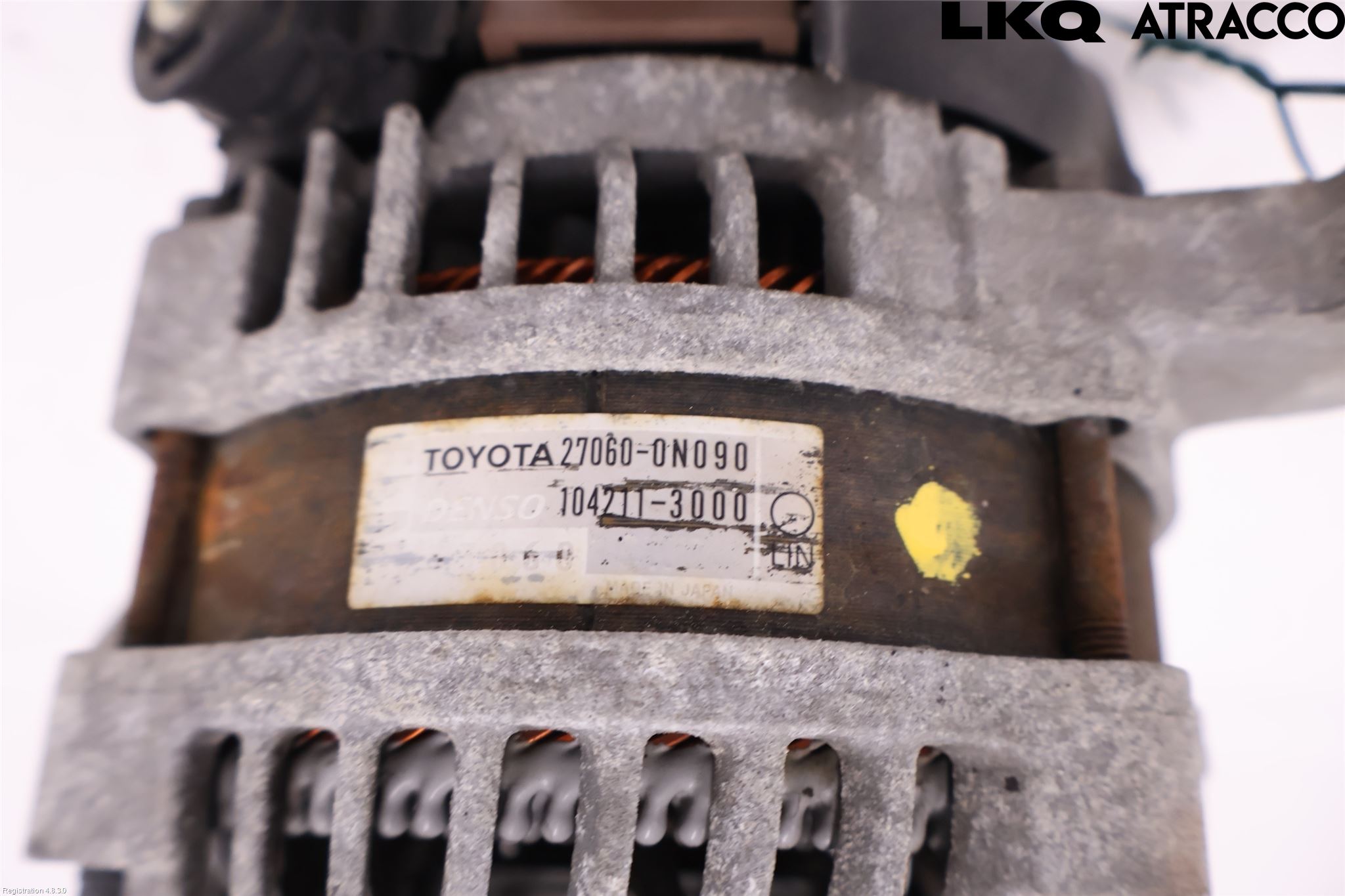 Toyota YARIS XP130 12-14 Dynamo