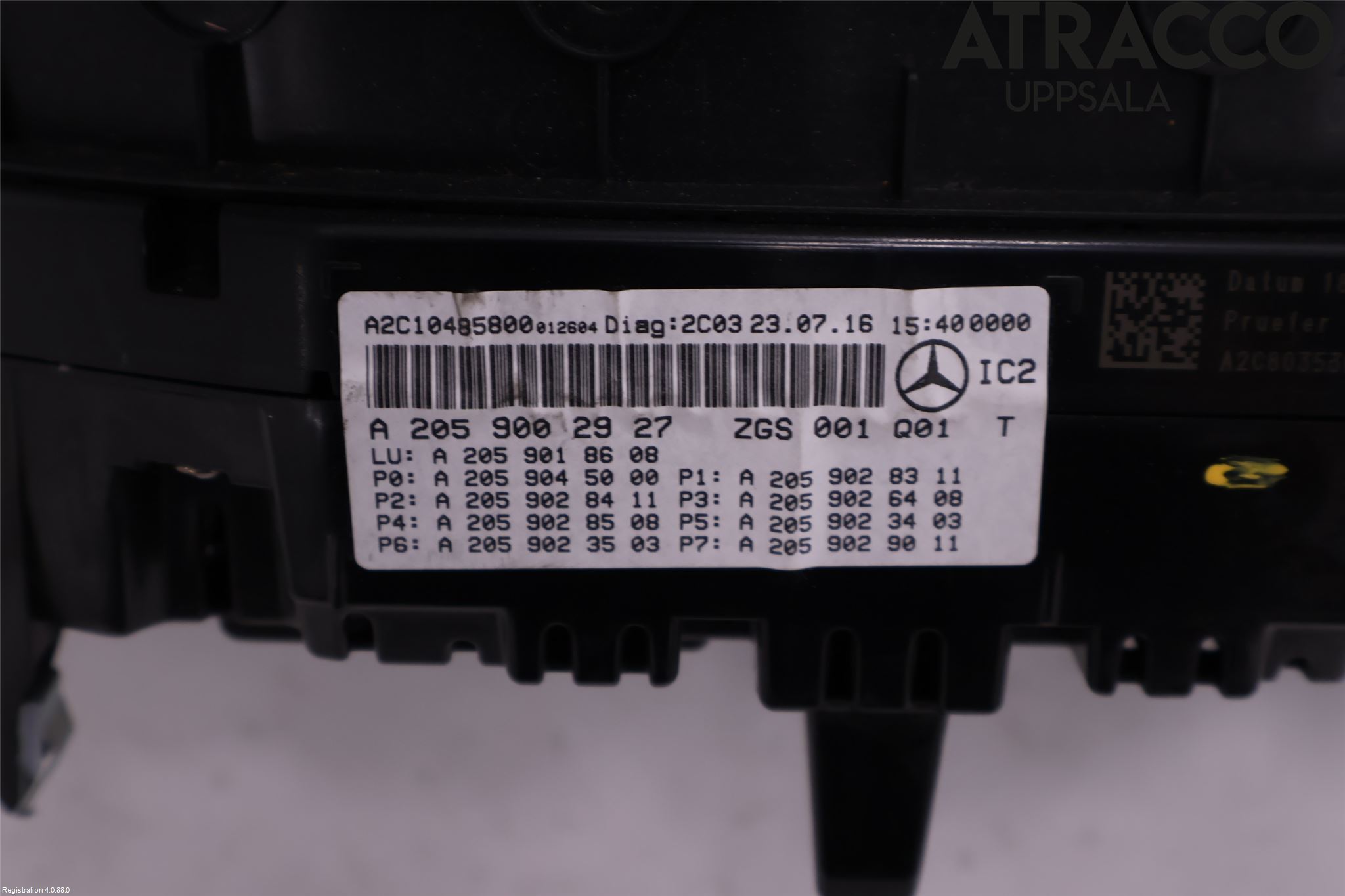 Mercedes-Benz MB GLC-KLASS (X253/C253) 15-22 Instr Kombinert