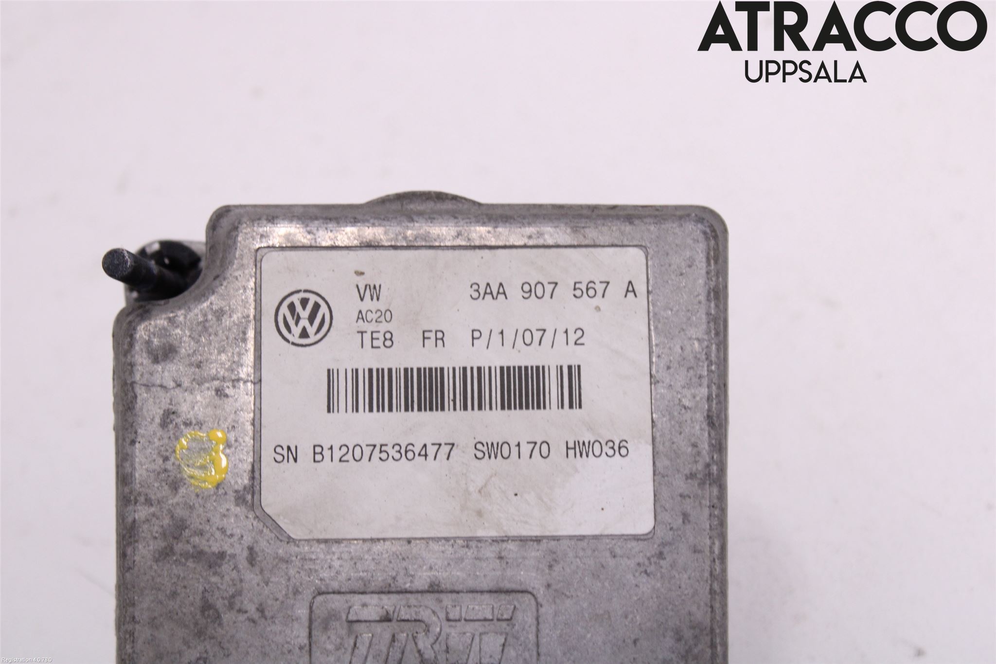 Volkswagen VW PASSAT 11-14 Sensor Fartsbegrensning