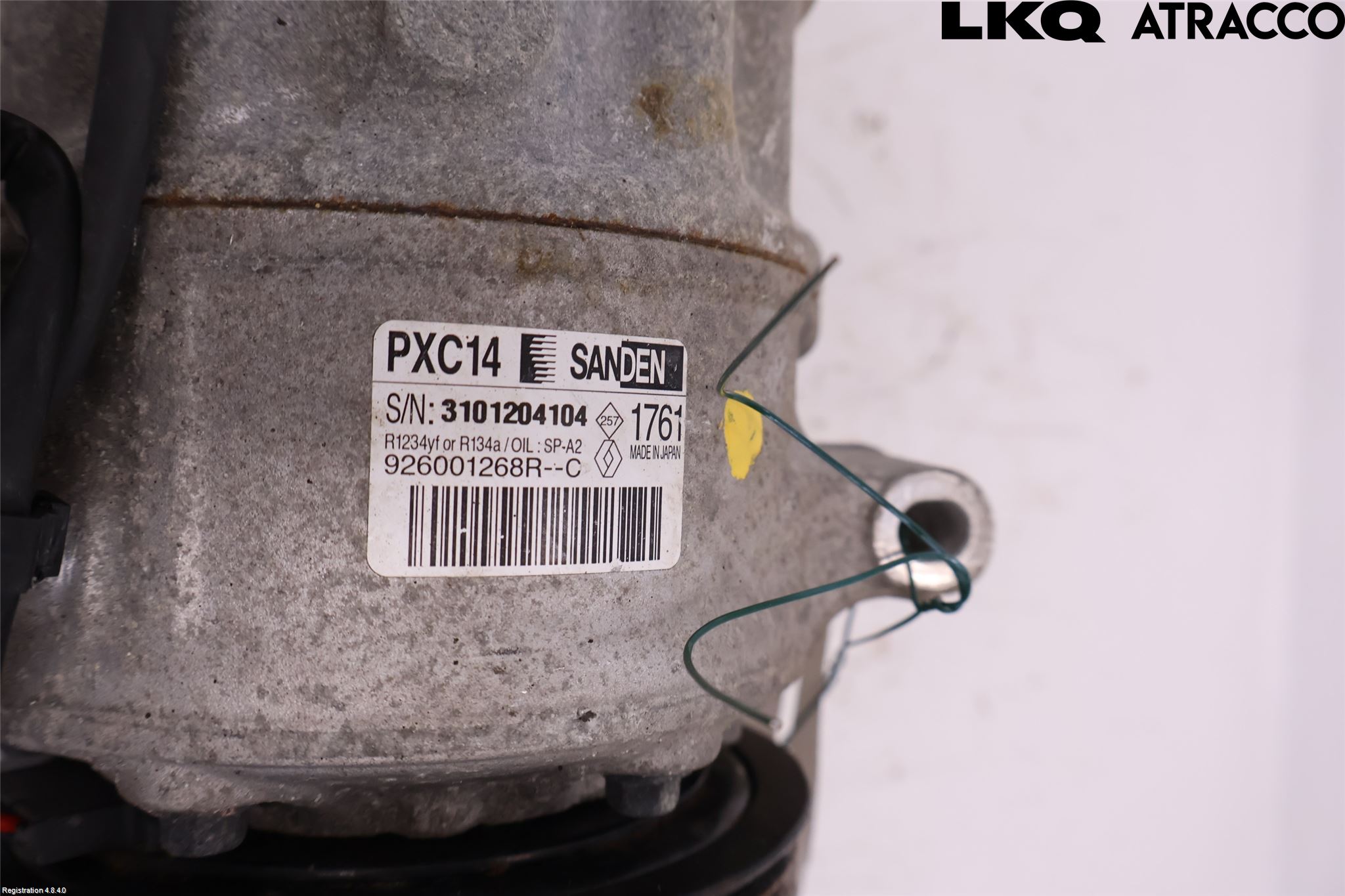 Renault MEGANE IV 16-23 Varme Ac Kompressor