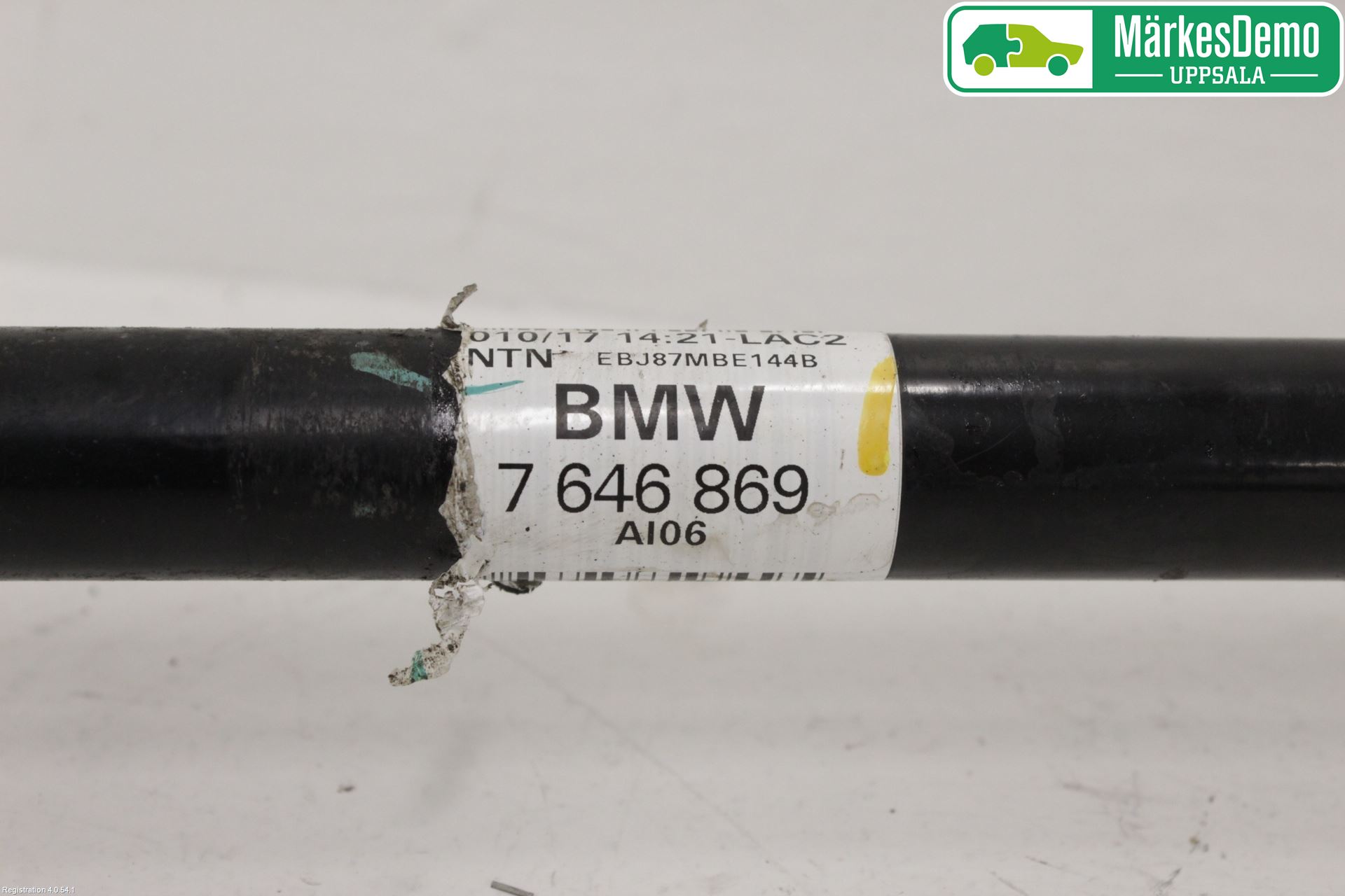 BMW 2 F45 Active Tourer 14-21 Drivaksel Bak Kompl Venstre