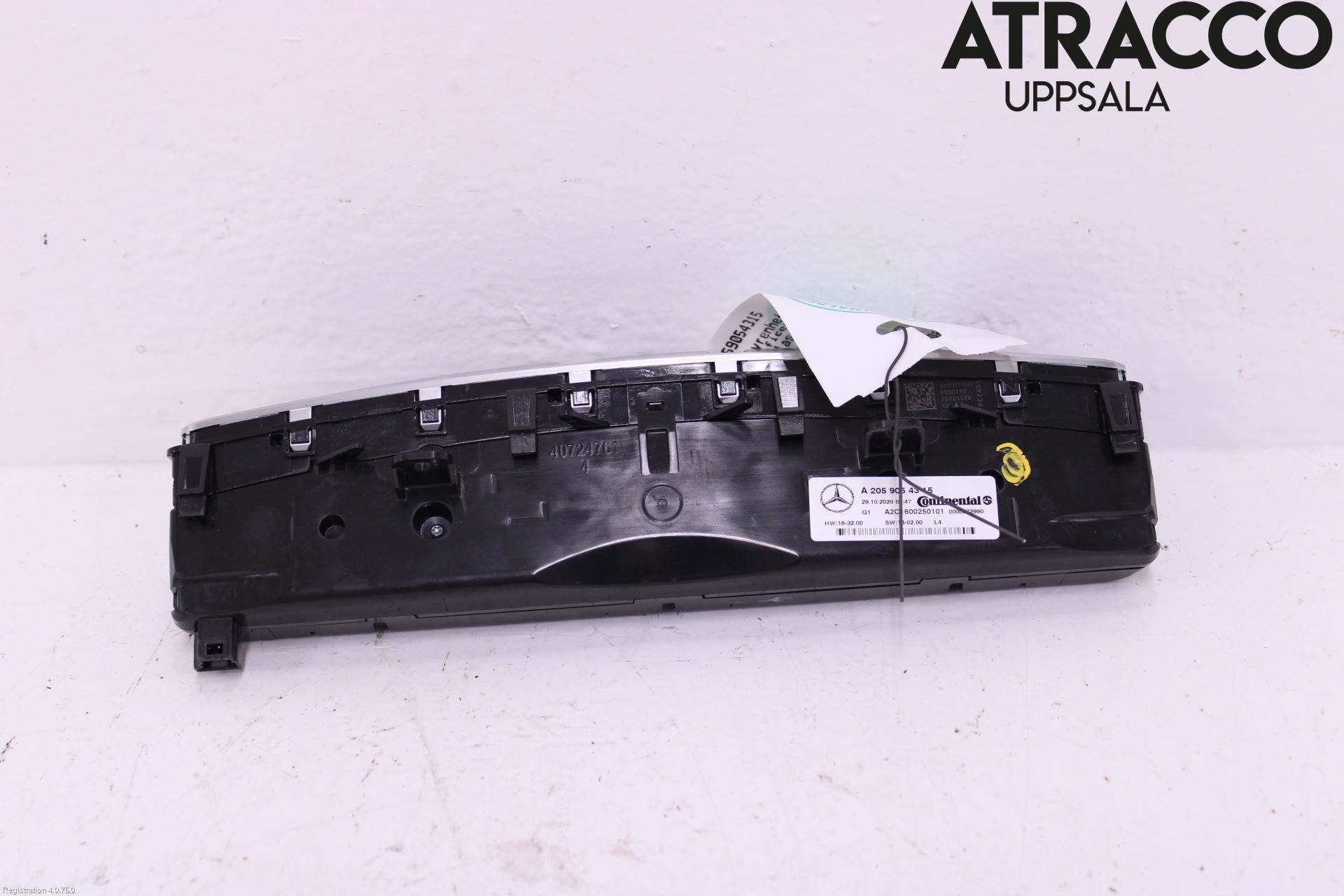 Mercedes-Benz MB C-KLASS (W205) 14-21 Varme Ac Betjening-Display