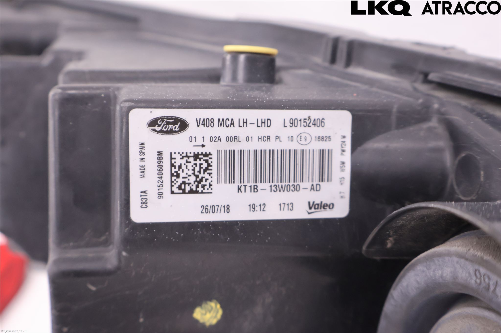 Ford TRANSIT/TOURNEO CONNECT 13-22 Frontlykt Venstre
