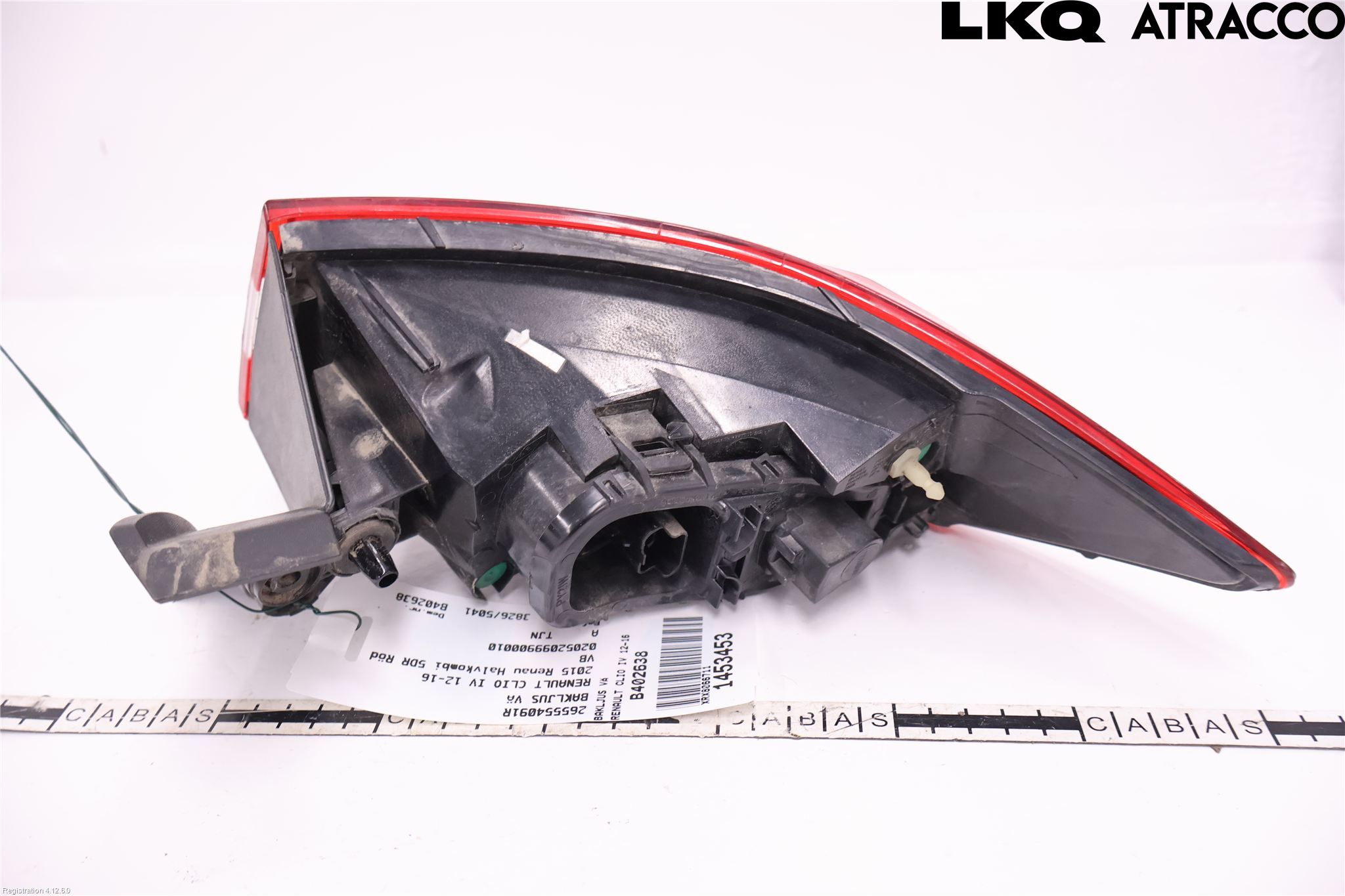 Renault CLIO IV 12-16 Baklykt Venstre