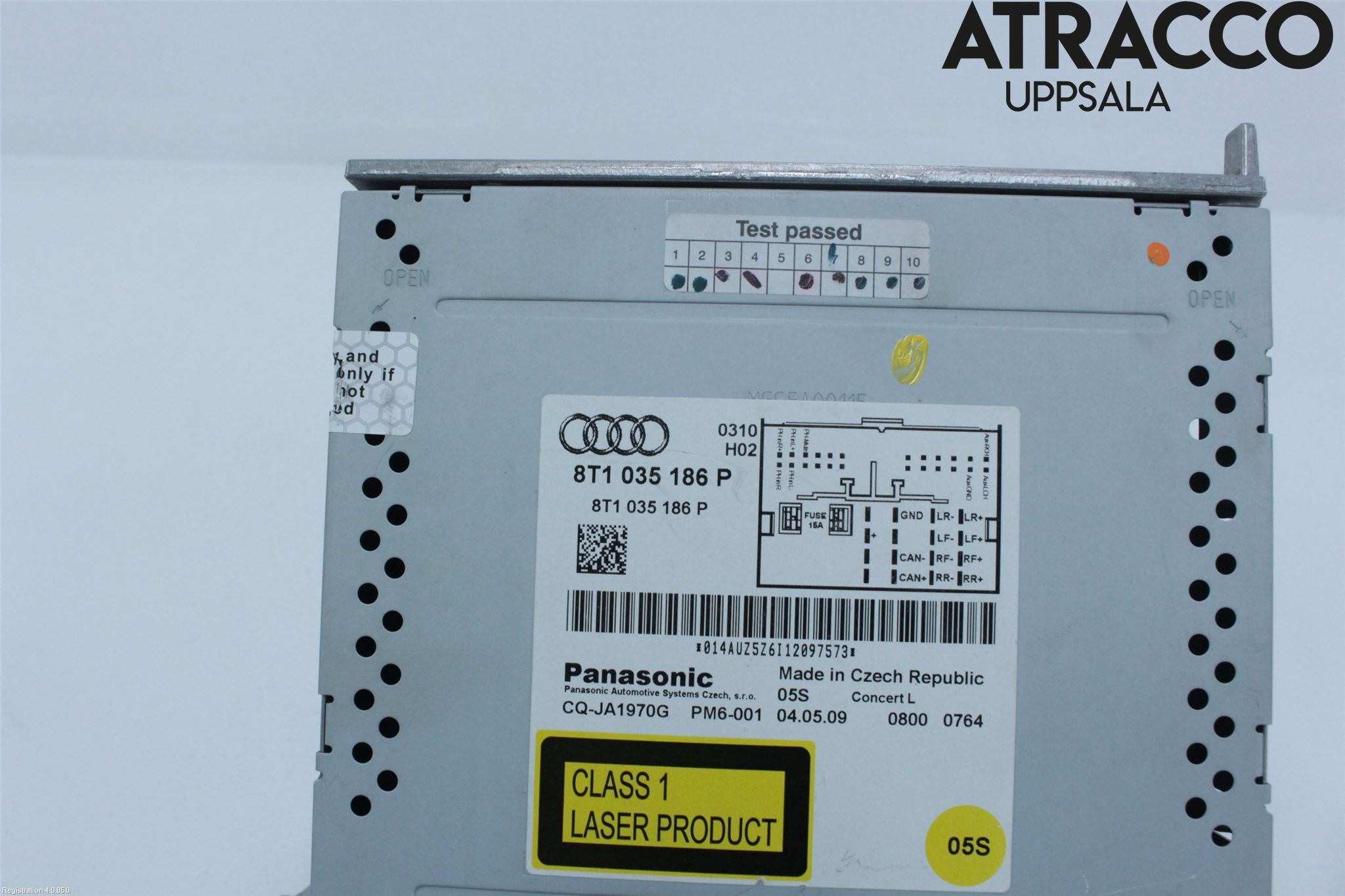 Audi A4/S4 08-11 Stereo Radio Med Cd
