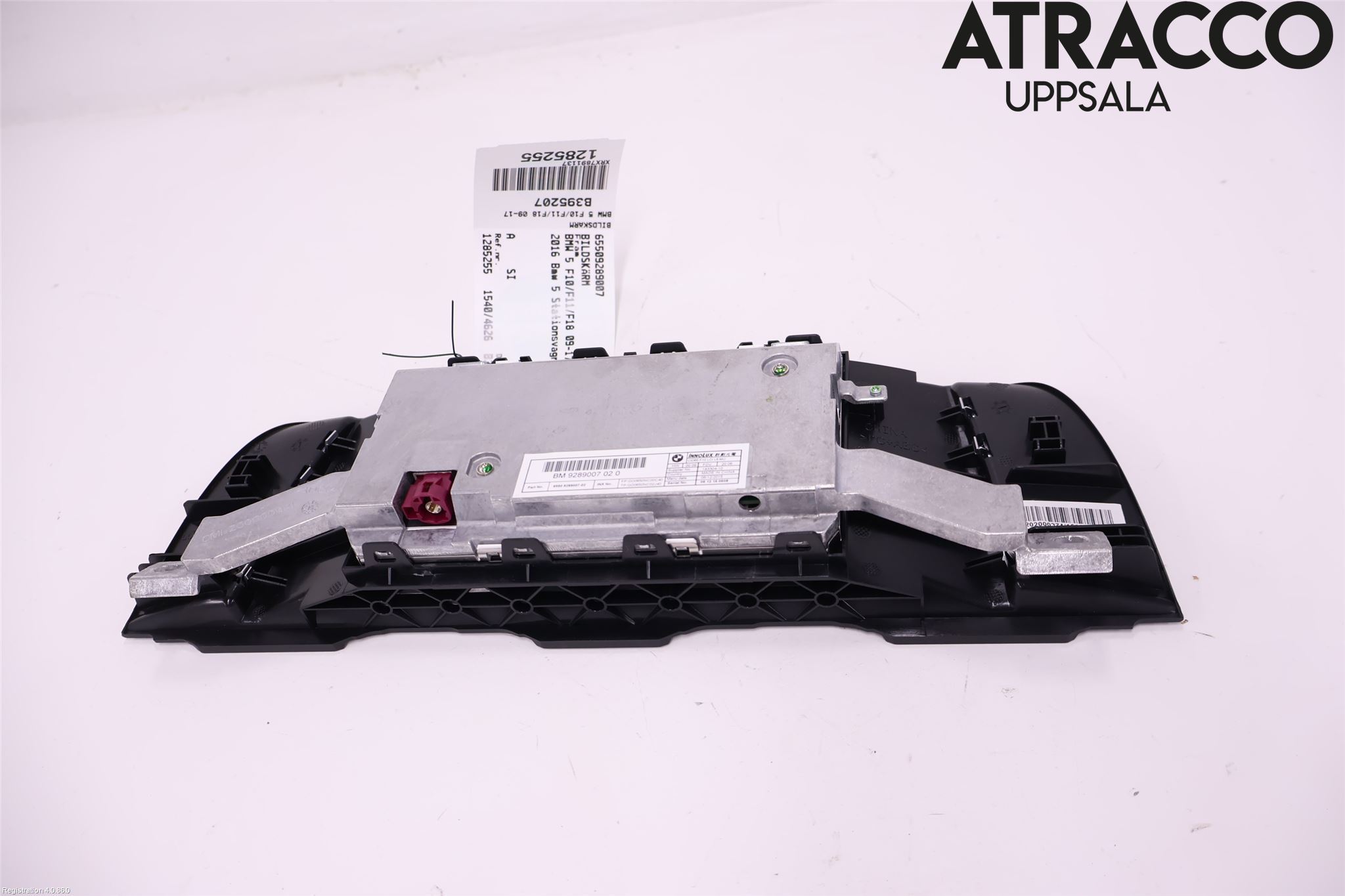BMW 5 F10/F11/F18 09-17 Instr Skjerm Dvd-Gps-Ac-Tlf