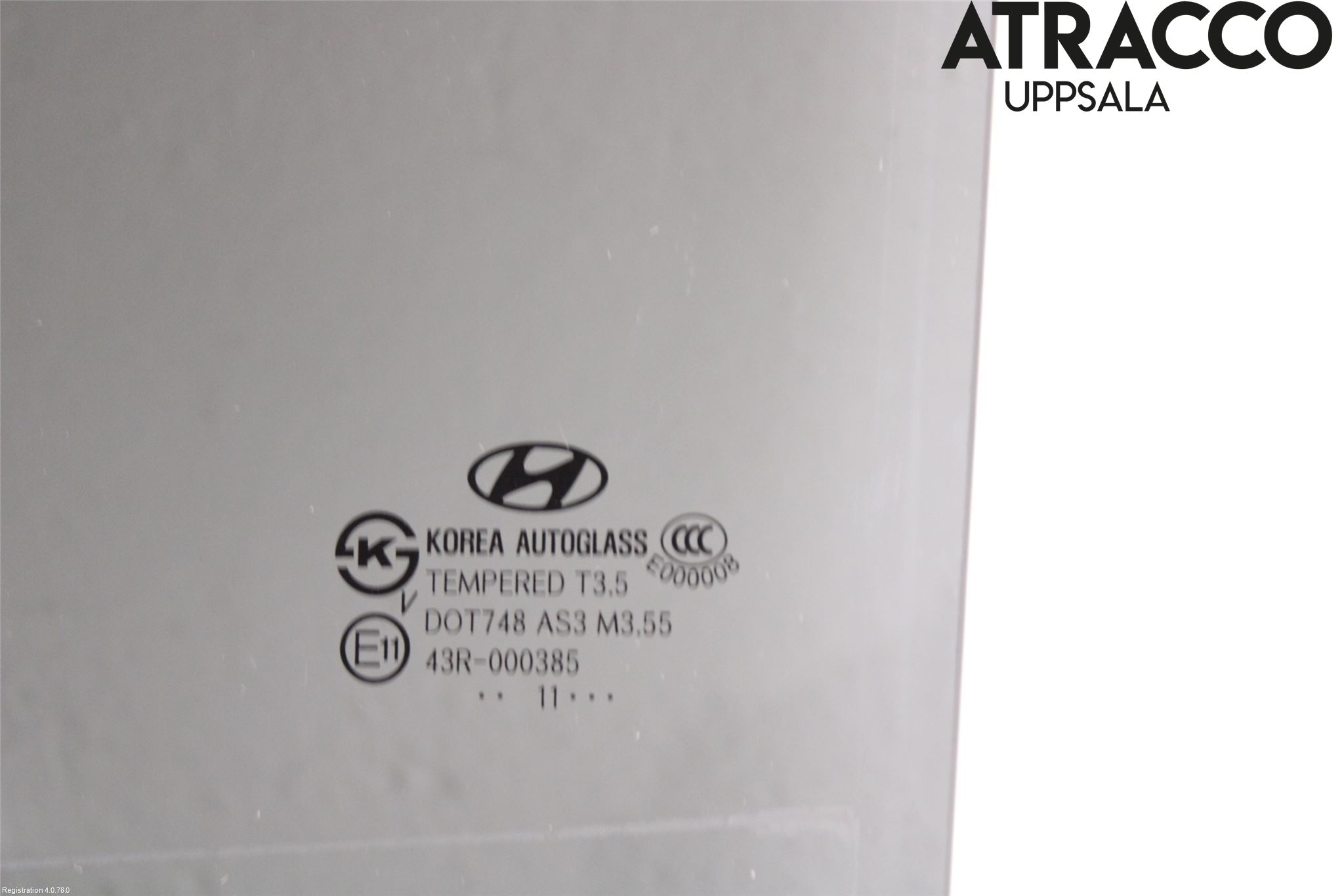 Hyundai SANTA FE  06-12 Dørrute Bak Venstre 4Dørs