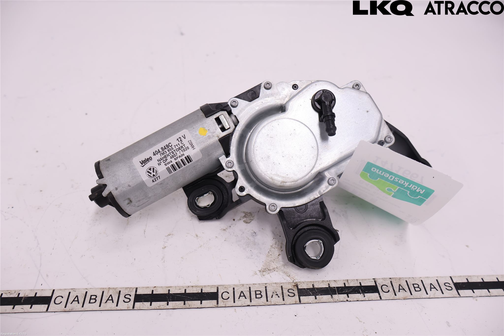 Volkswagen VW SHARAN      01-10 Viskermotor Bakluke