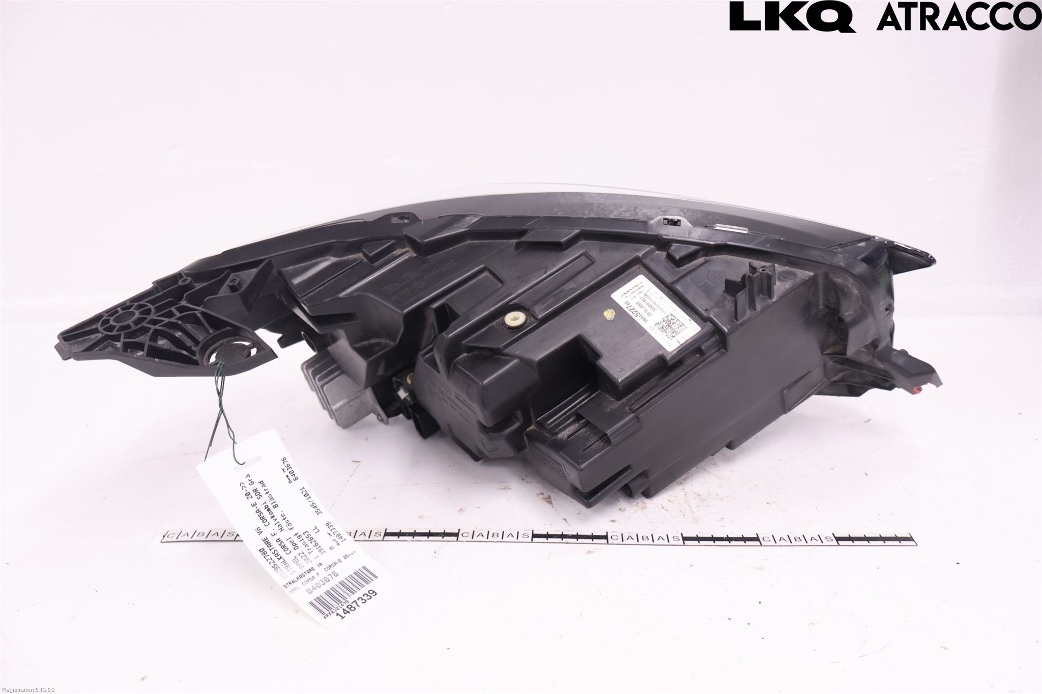 Opel CORSA F, CORSA-E 20- Frontlykt Venstre
