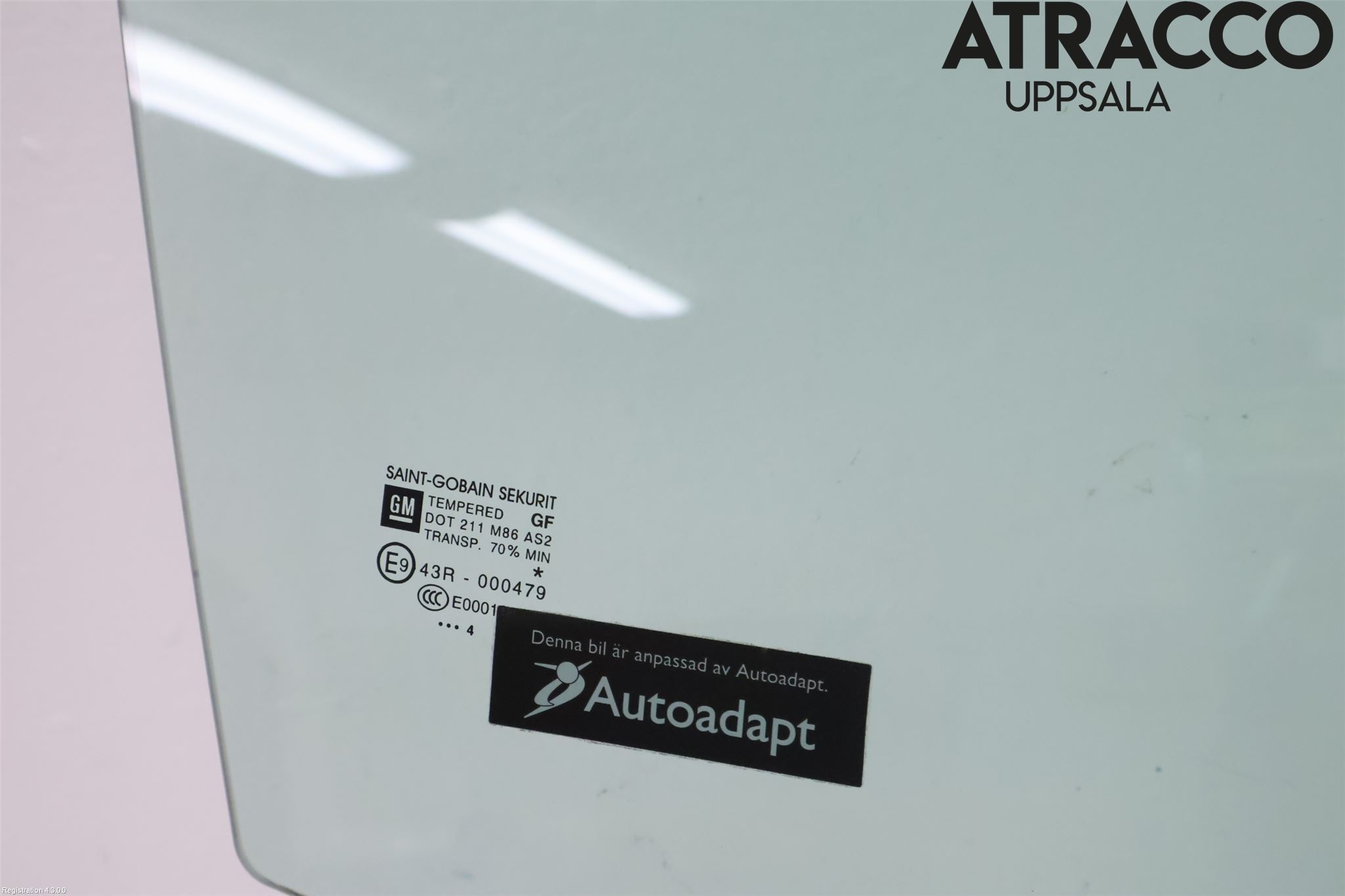 Opel MERIVA B 10-17 Dørrute Bak Høyre 4Dørs