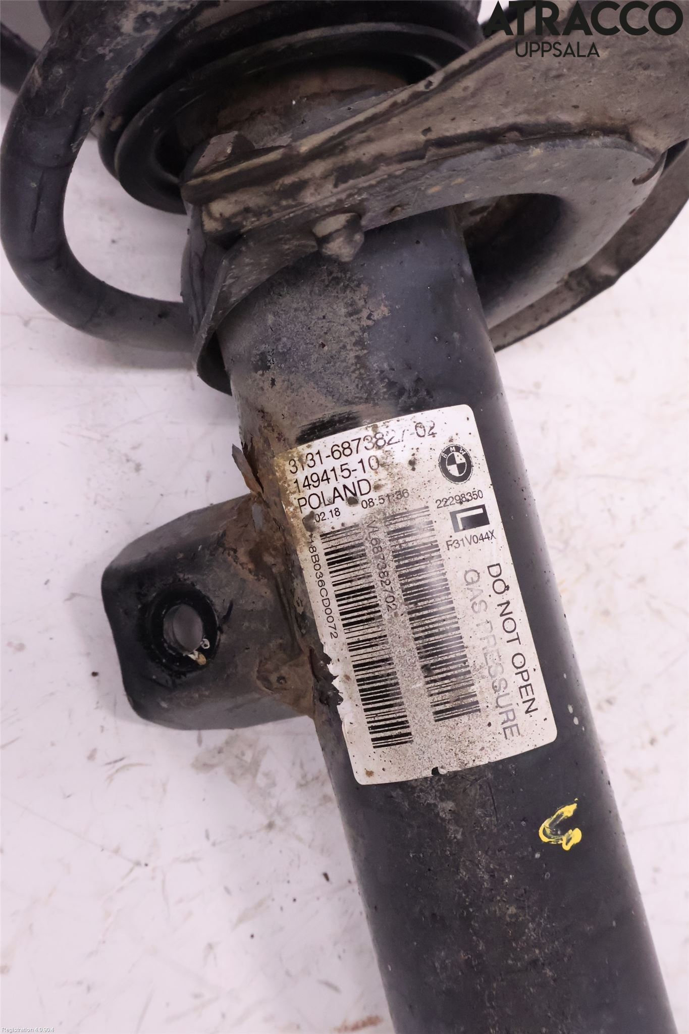 BMW 3 F30/F31/F80 12-19 Fjærbein Foran Venstre