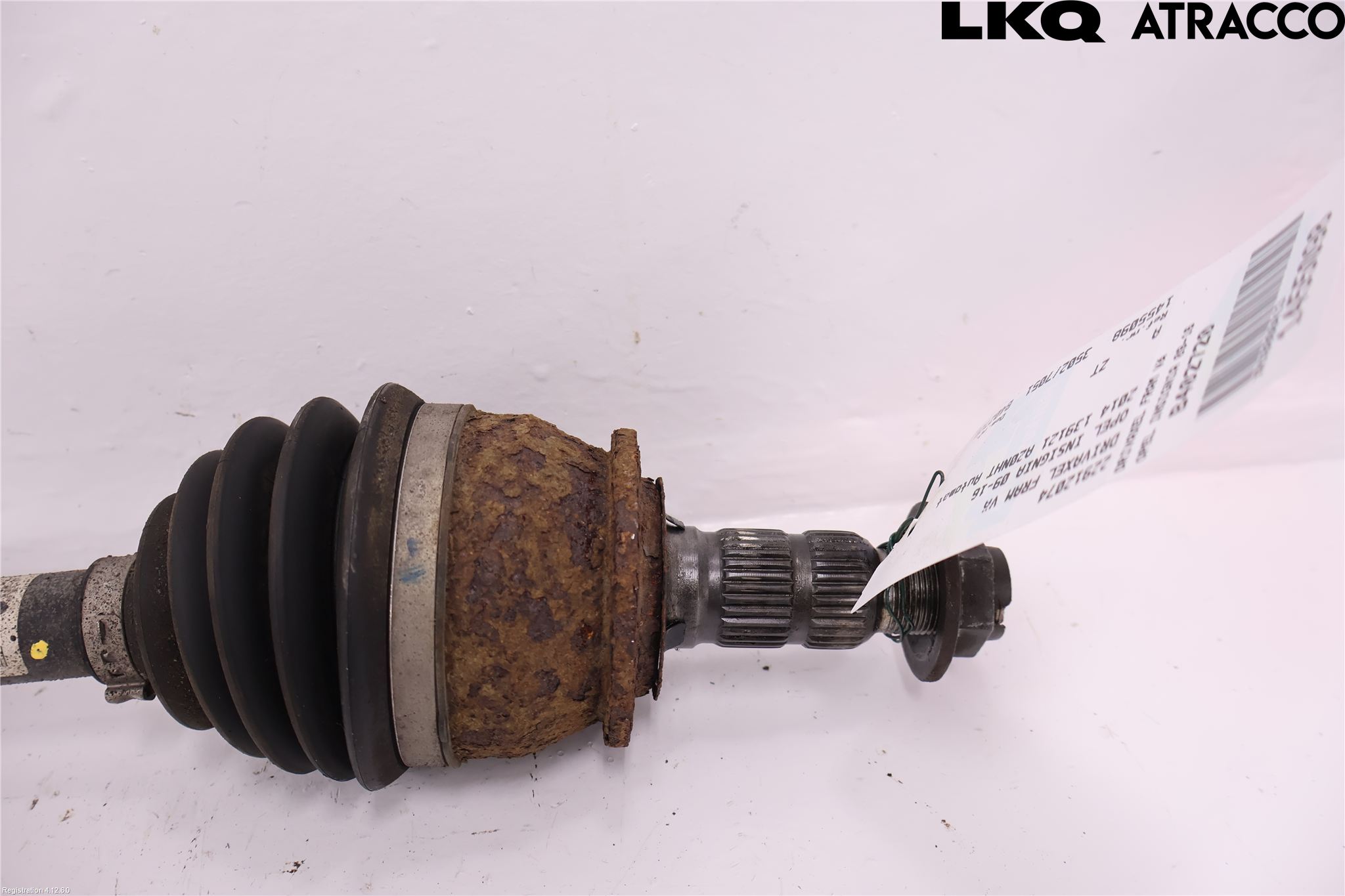 Opel INSIGNIA 09-16 Drivaksel Foran Kompl Venstre