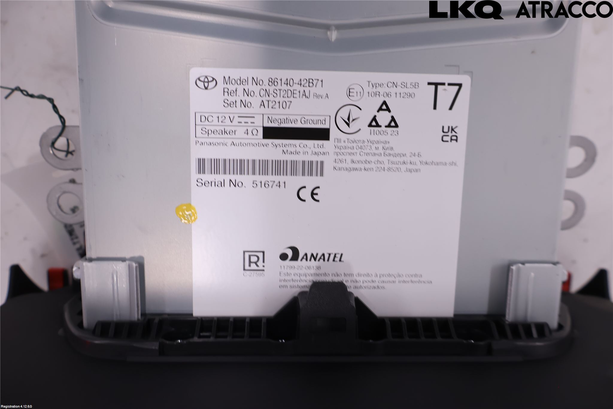 Toyota RAV4 19- Stereo Radio Med Cd