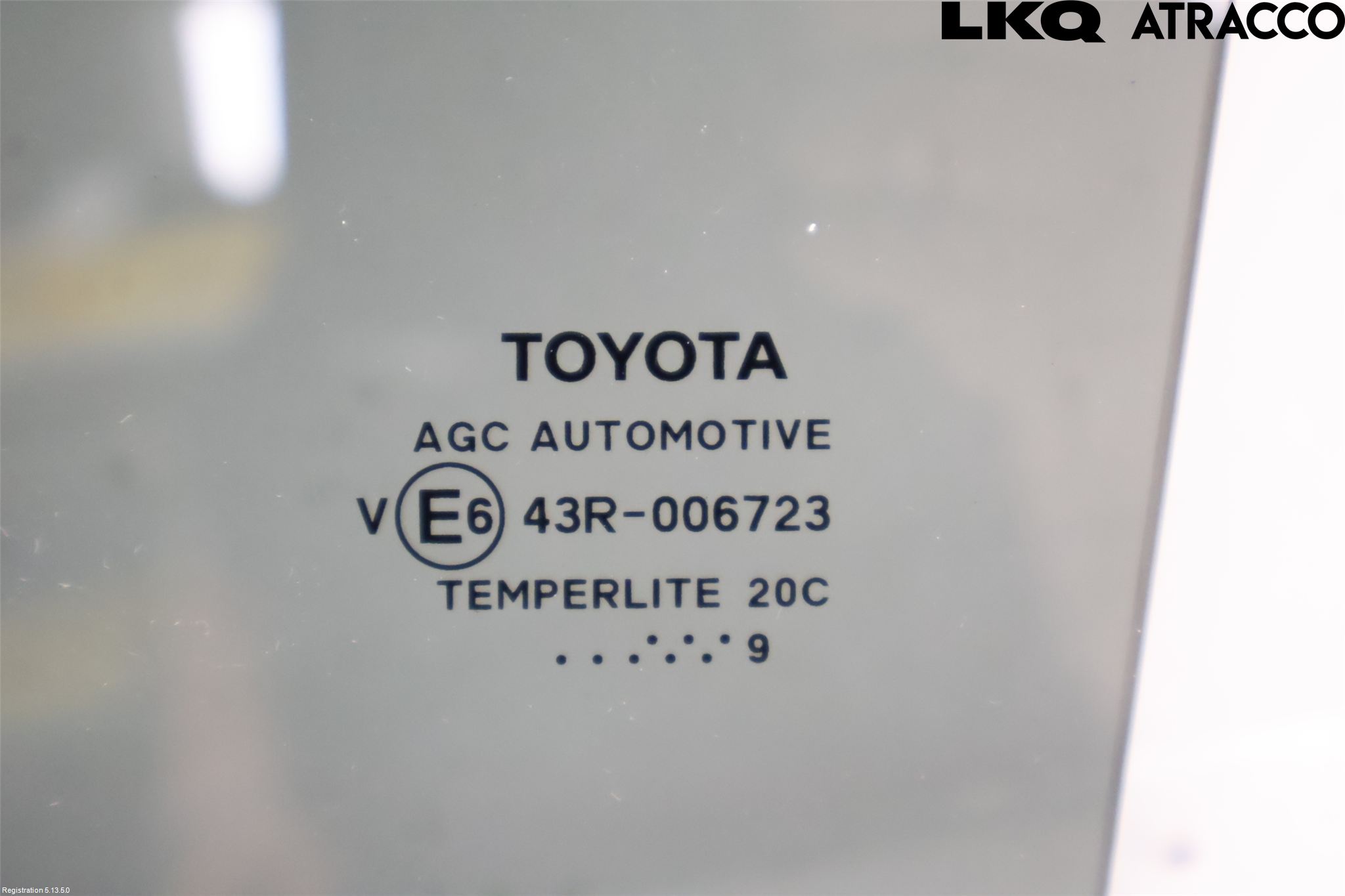 Toyota COROLLA 19- Dørrute Bak Venstre 4Dørs