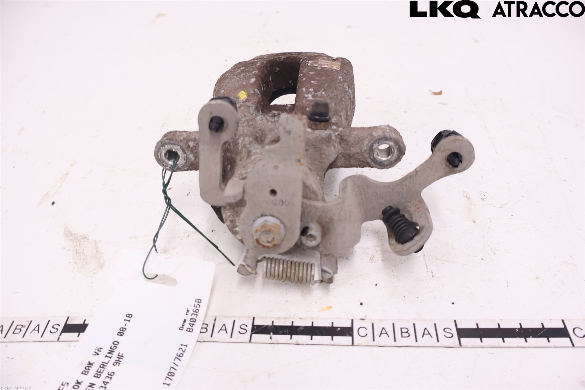 Citroen BERLINGO 08-18 Bremsecaliper Bak Venstre