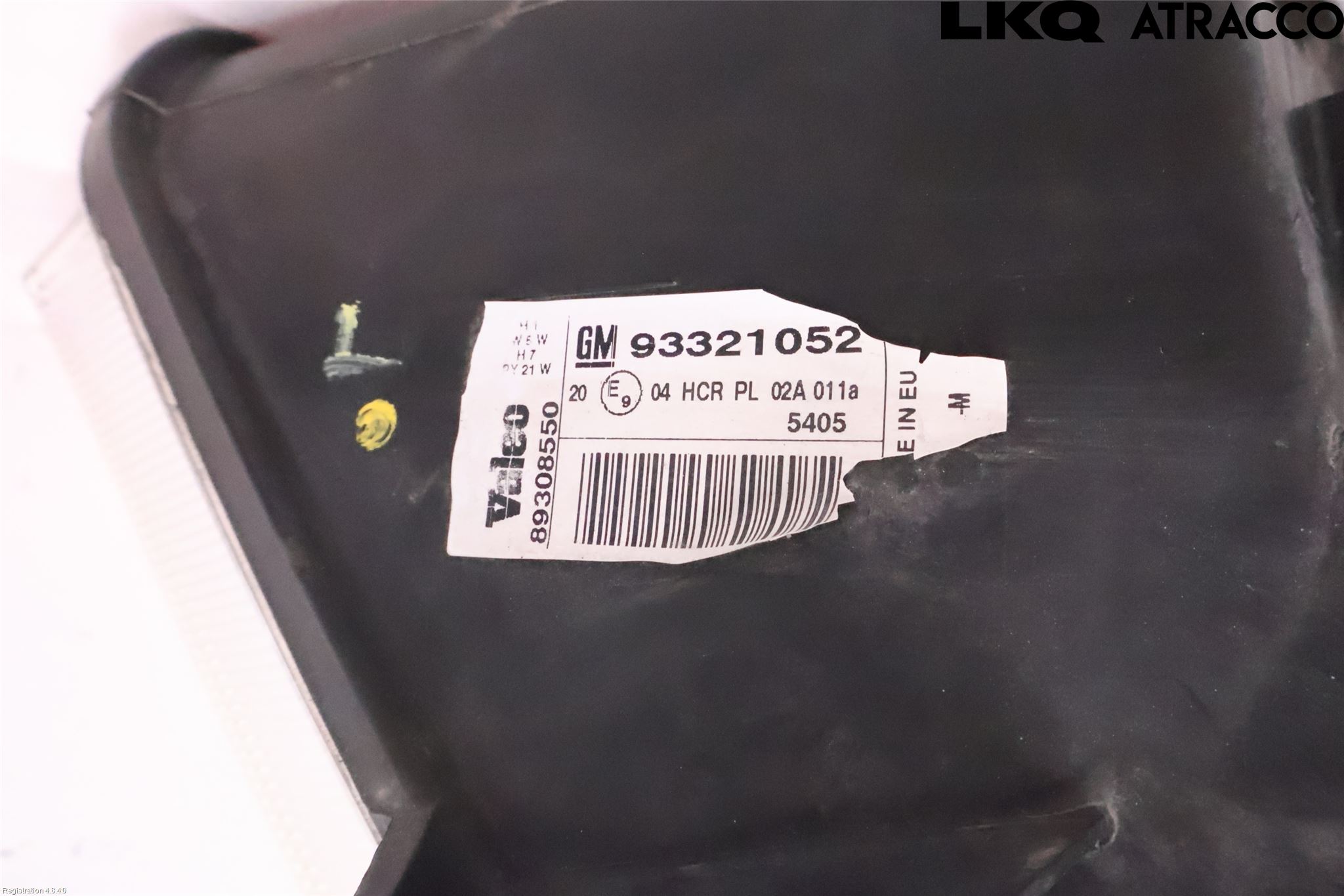 Opel MERIVA A   03-10 Frontlykt Venstre