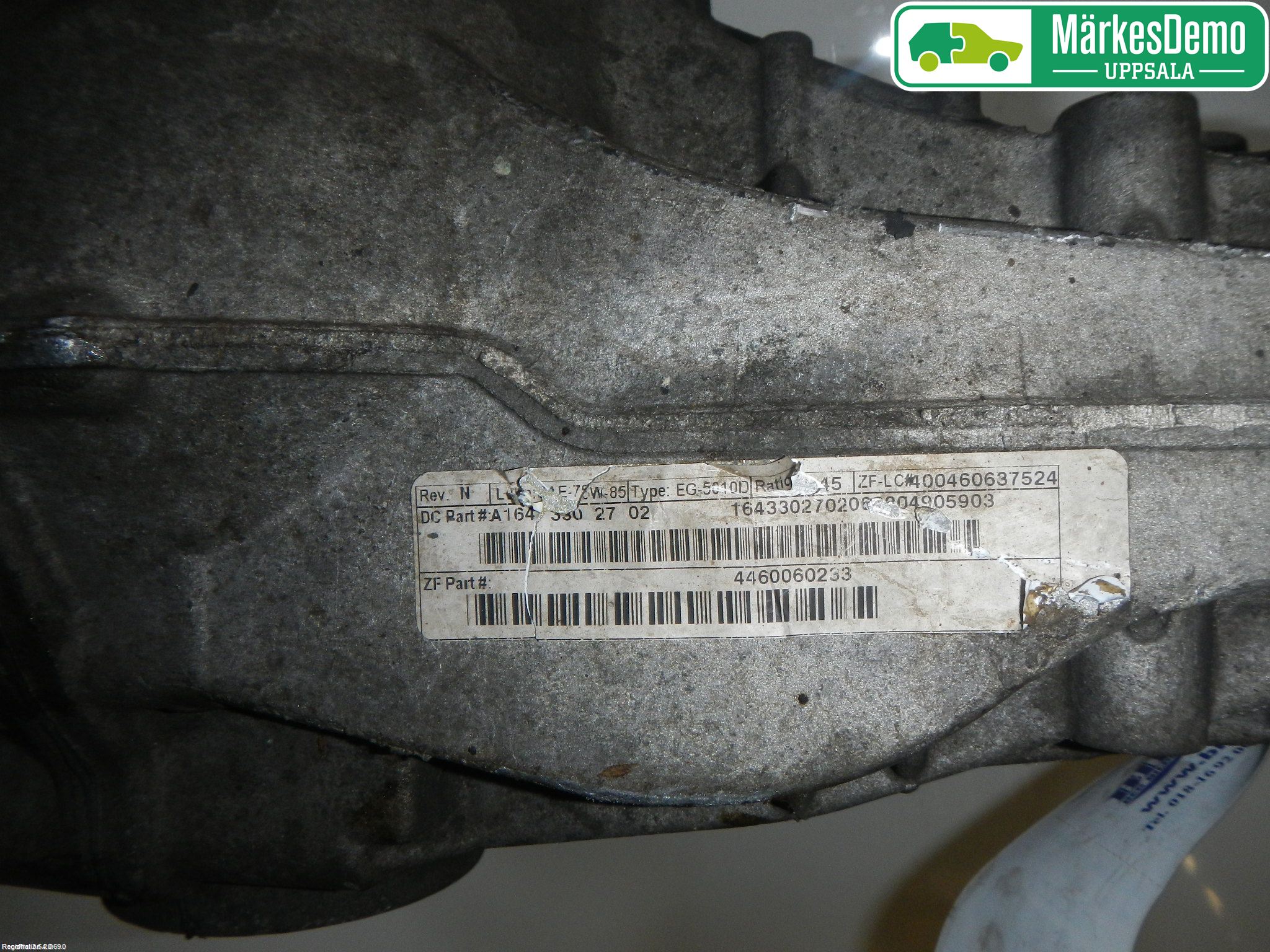 Mercedes-Benz MB ML (W164) 05-11 Kardang Foran