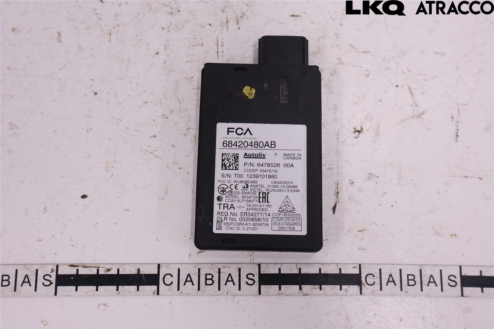 Jeep COMPASS Sensor Kollisjonsbeskyttelse