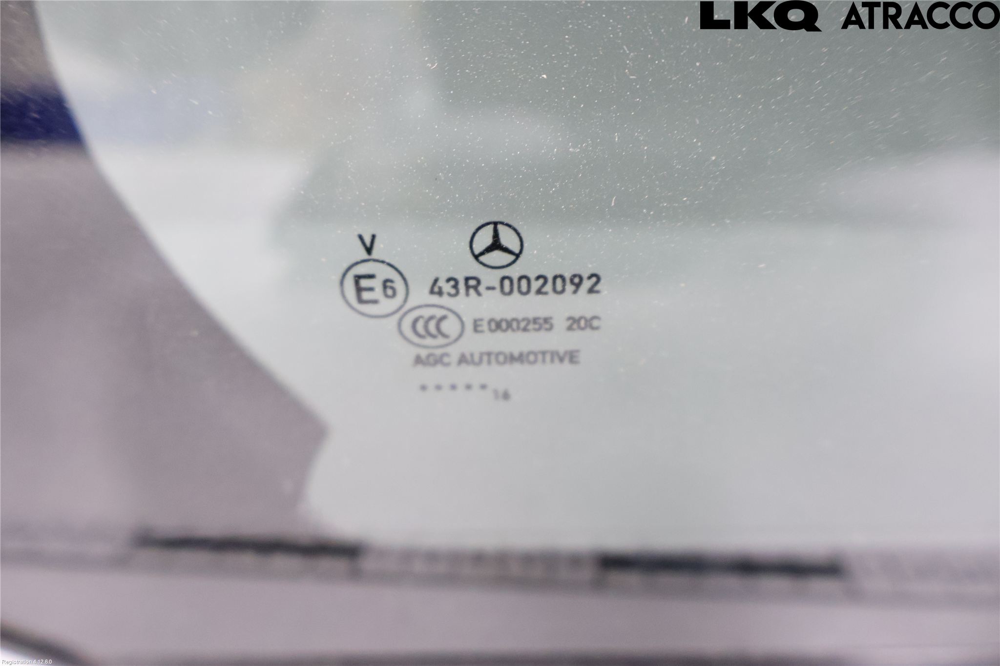 Mercedes-Benz MB C-KLASS (W205) 14-21 Dørrute Bak Høyre Trekant 4D