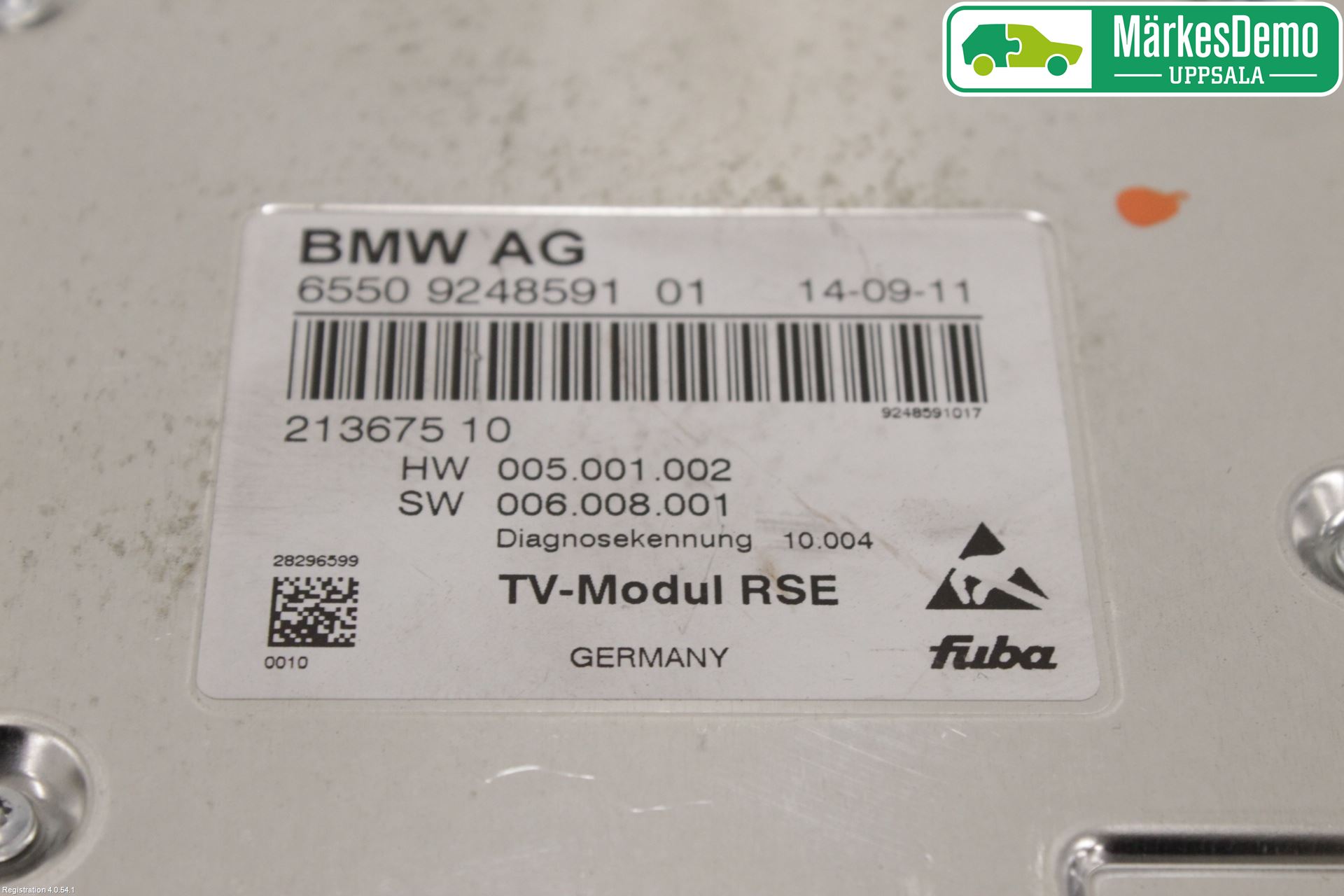 BMW 7 F01/02/03/04 09-15 Styreenhet Øvrig
