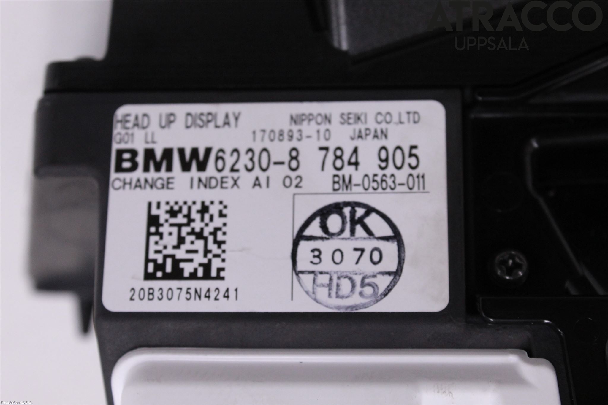 BMW X3 G01 18- Instr Kombinert