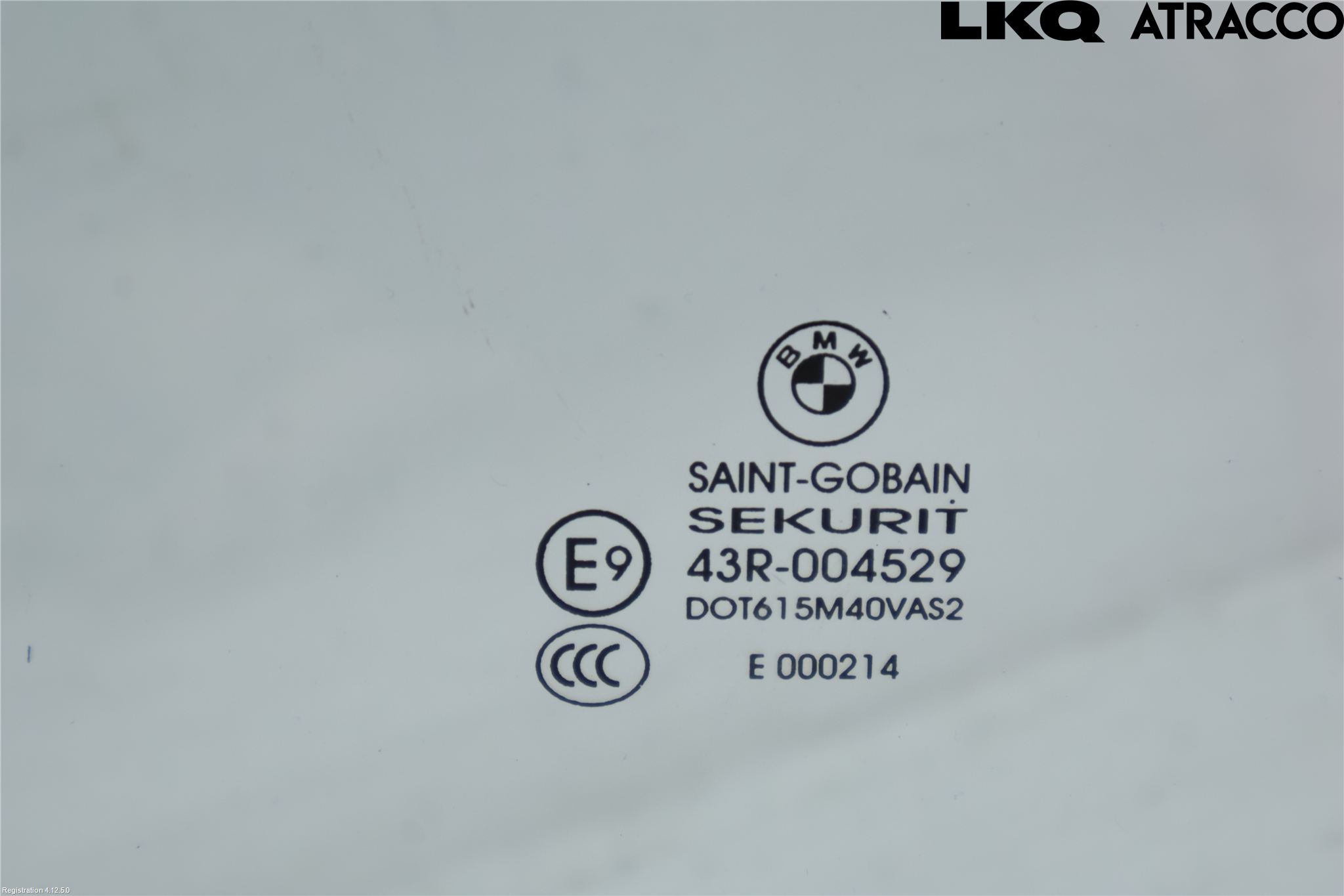 BMW X3 F25 10-17 Dørrute Bak Høyre 4Dørs