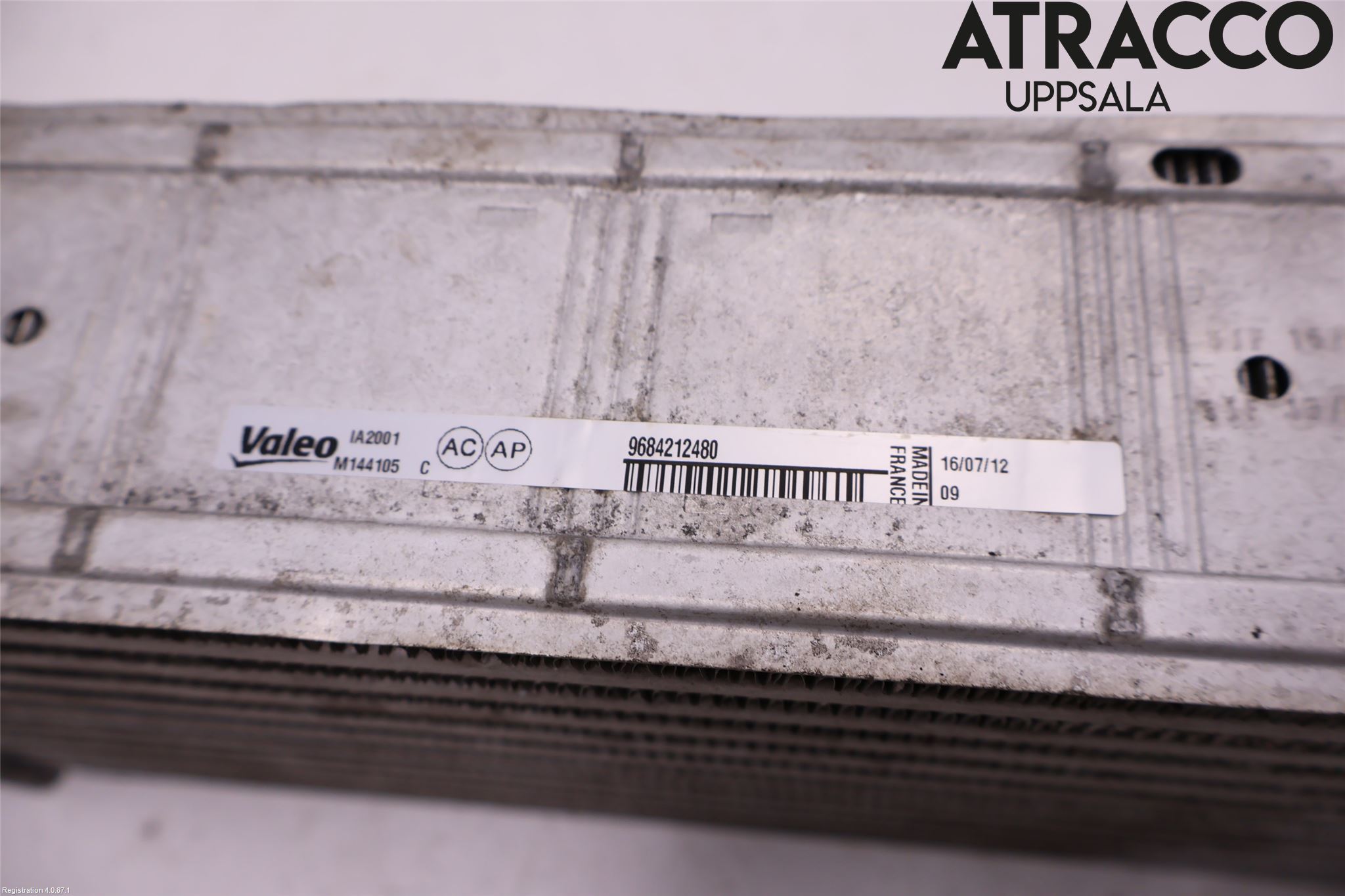 Citroen DS5 Intercooler Radiator