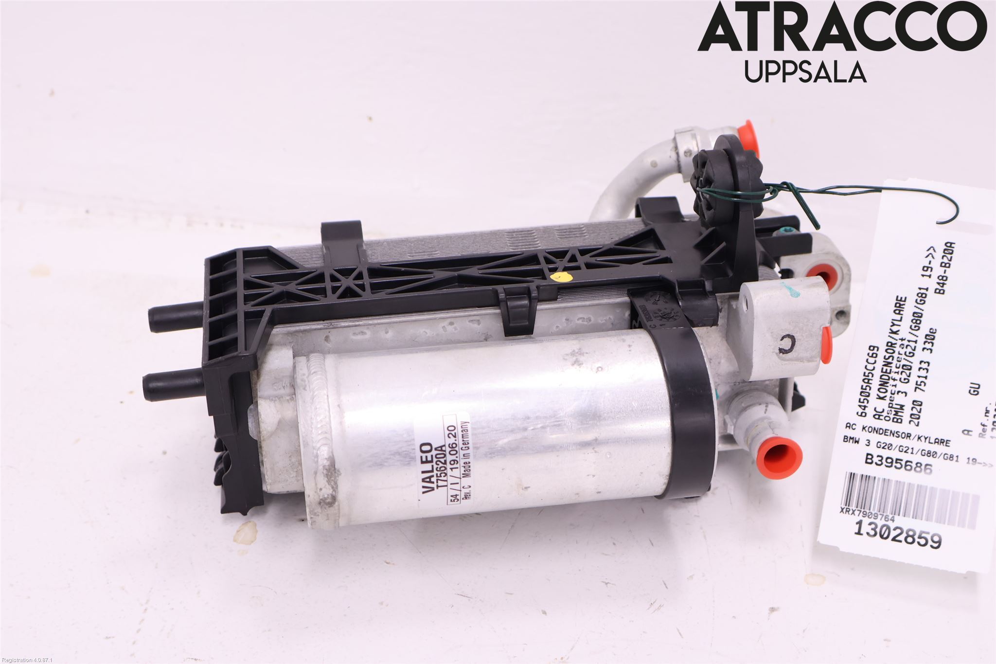 BMW 3 G20/G21/G80/G81 19- Varme Ac Kondenser-Kjøler