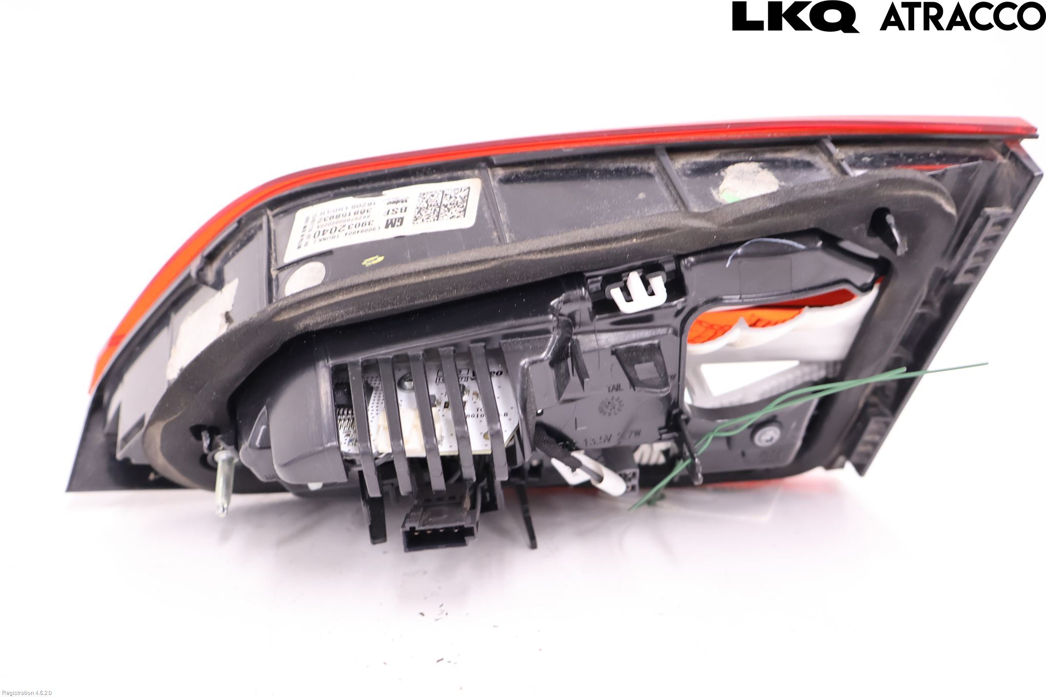 Opel ASTRA K 16-22 Baklykt Venstre  På Luke(Indre