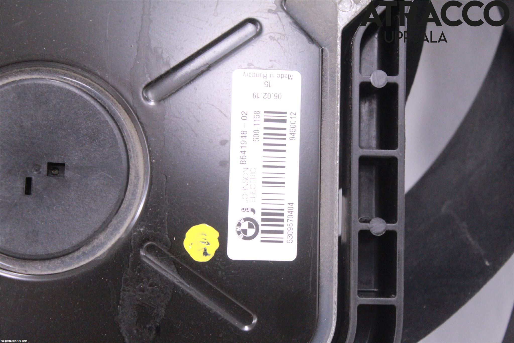BMW i3 I01 13-22 Kjølevifte Elektrisk