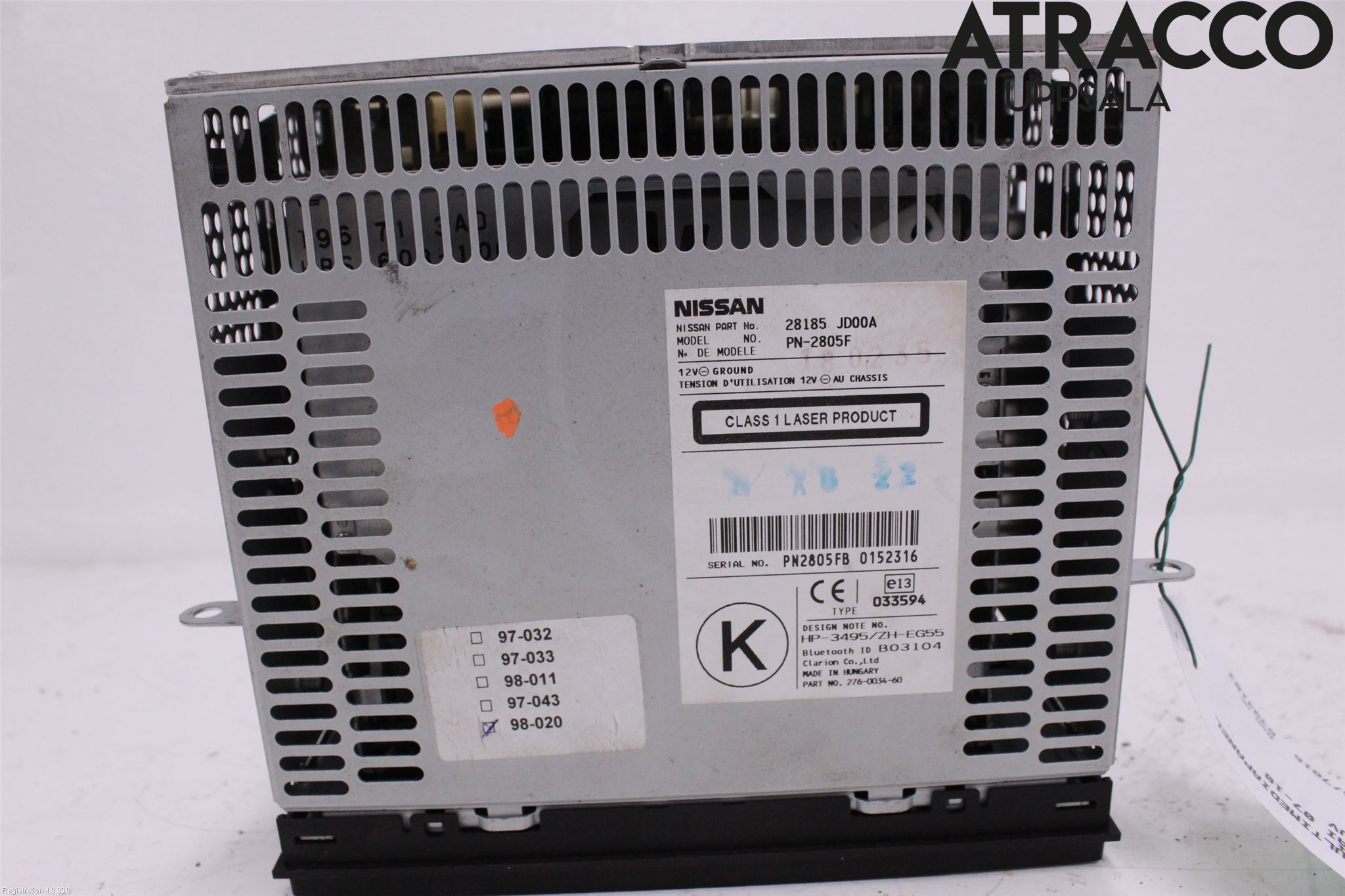 Nissan QASHQAI   07-10 Stereo Radio Med Cd