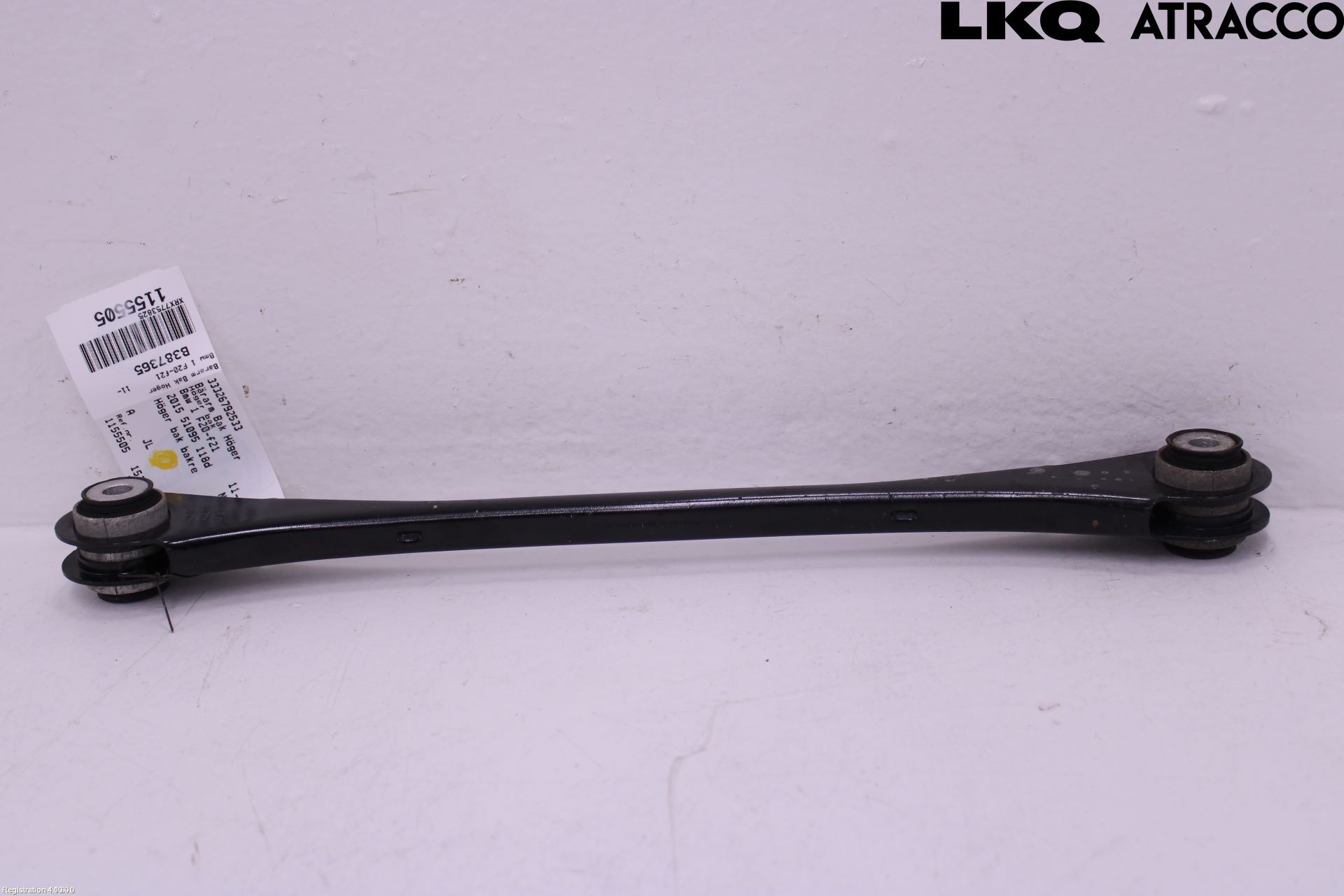 BMW 1 F20/F21 11-19 Bærearm Bak Høyre