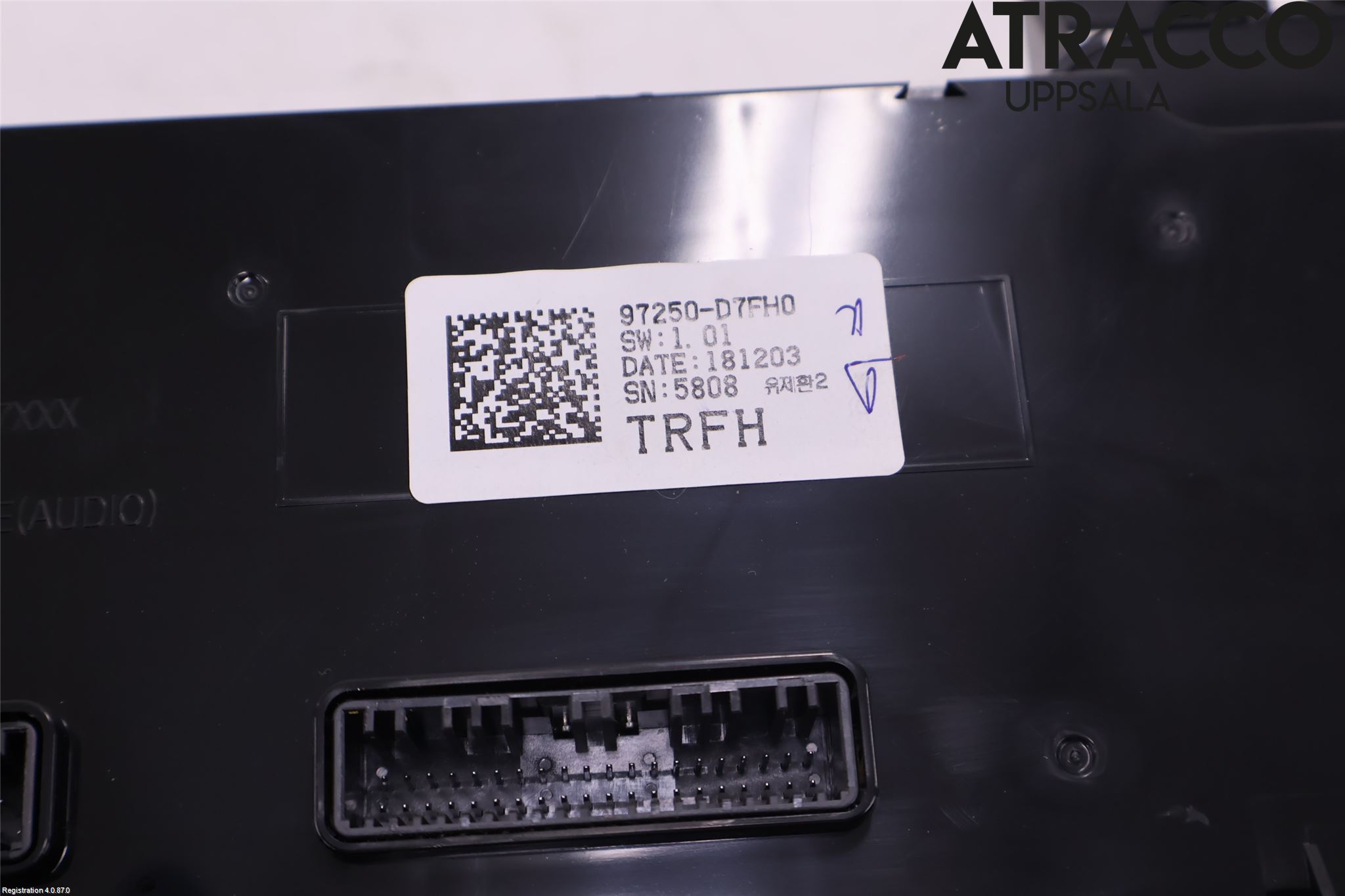 Hyundai TUCSON 05- Varme Ac Betjening-Display