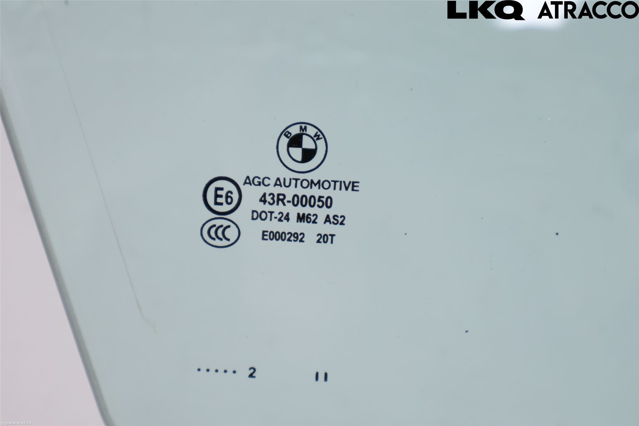 BMW 5 F10/F11/F18 09-17 Dørrute Foran Høyre 4 Dørs