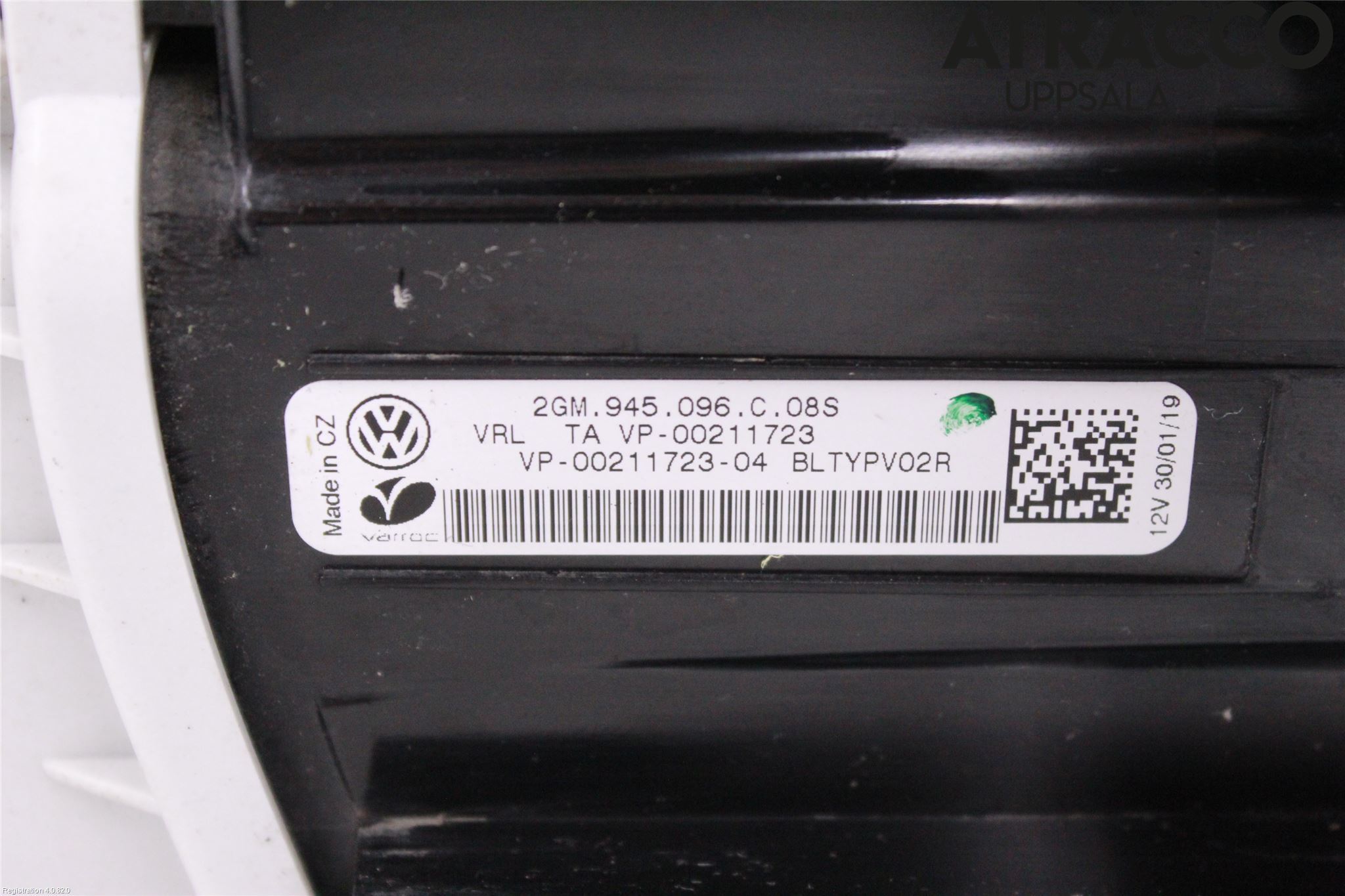 Volkswagen VW T-CROSS 19- Baklykt Høyre