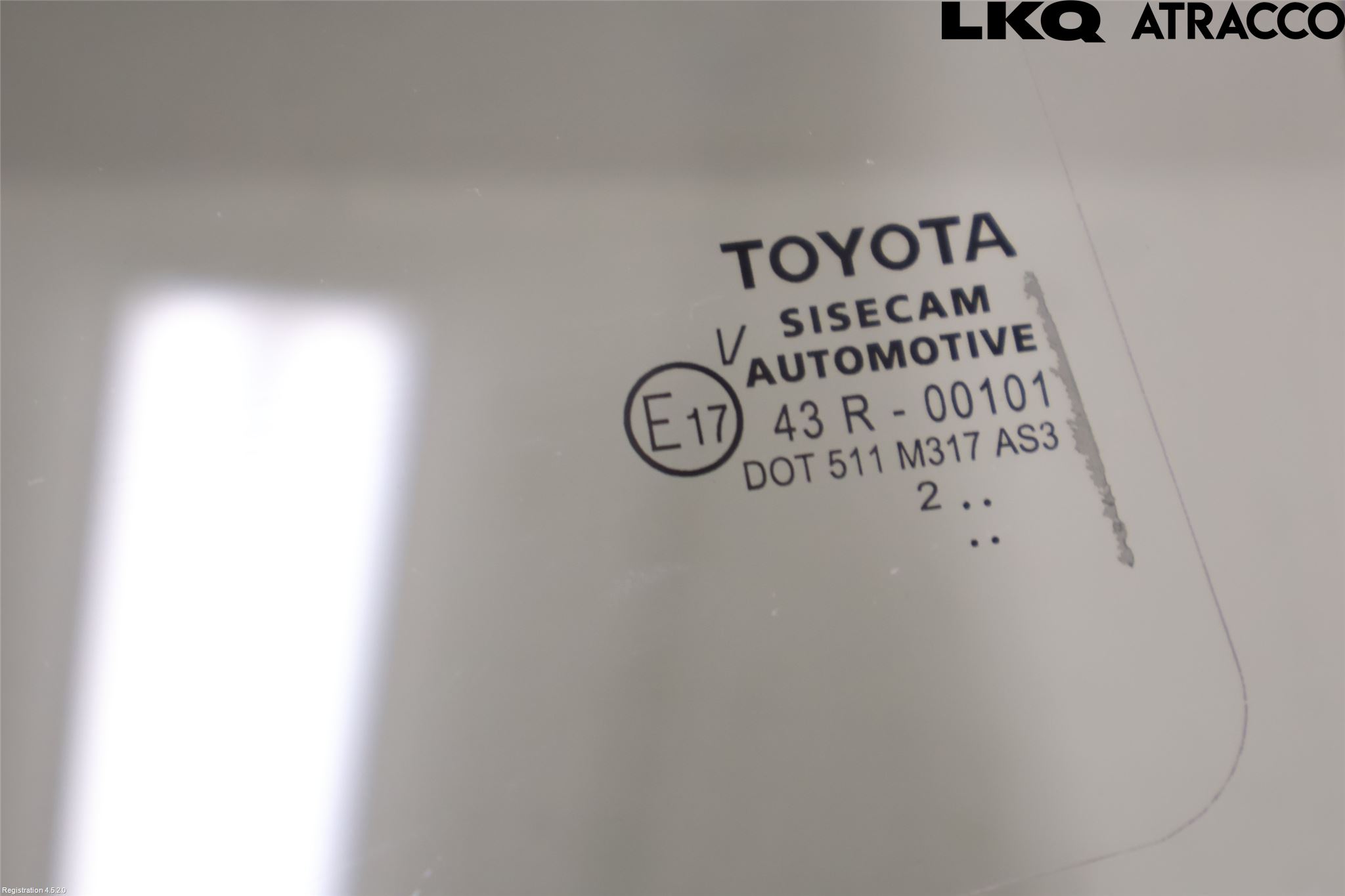 Toyota C-HR 16-23 Dørrute Bak Venstre 4Dørs
