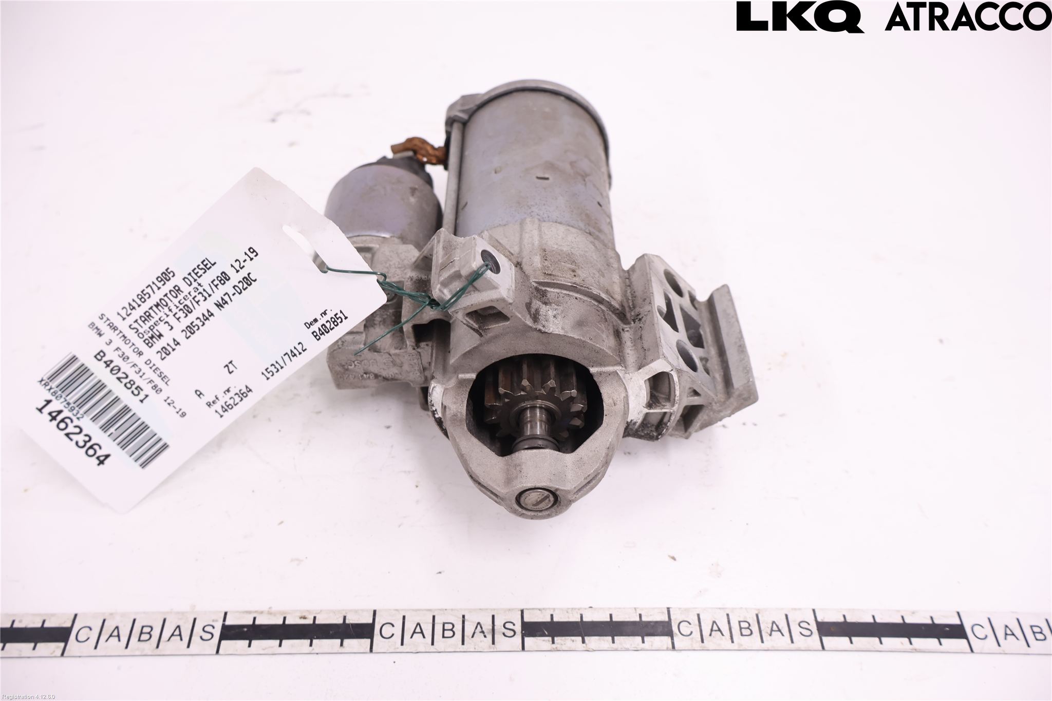 BMW 3 F30/F31/F80 12-19 Startmotor Diesel