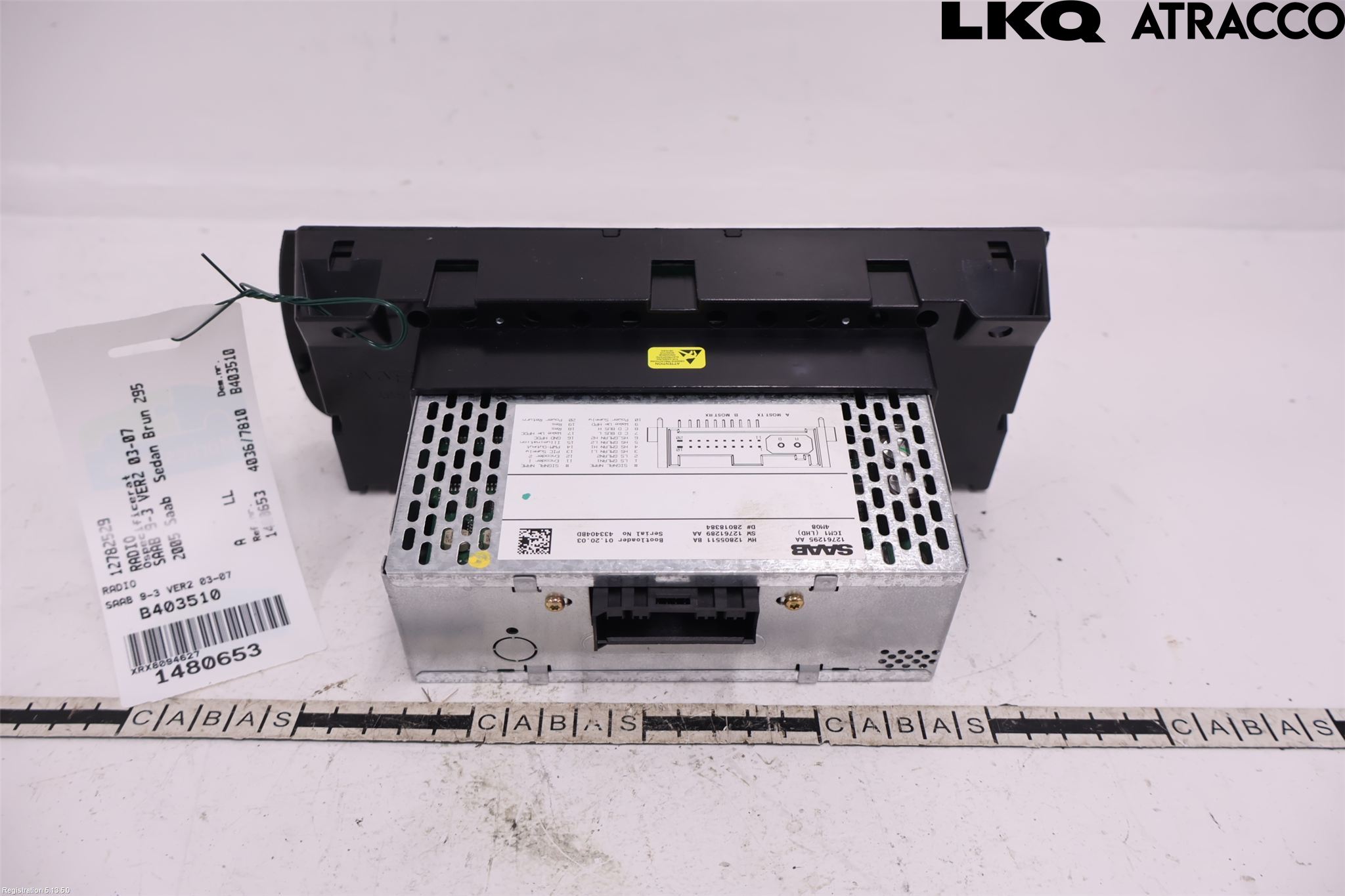 Saab 9-3 VER 2 Stereo Radio