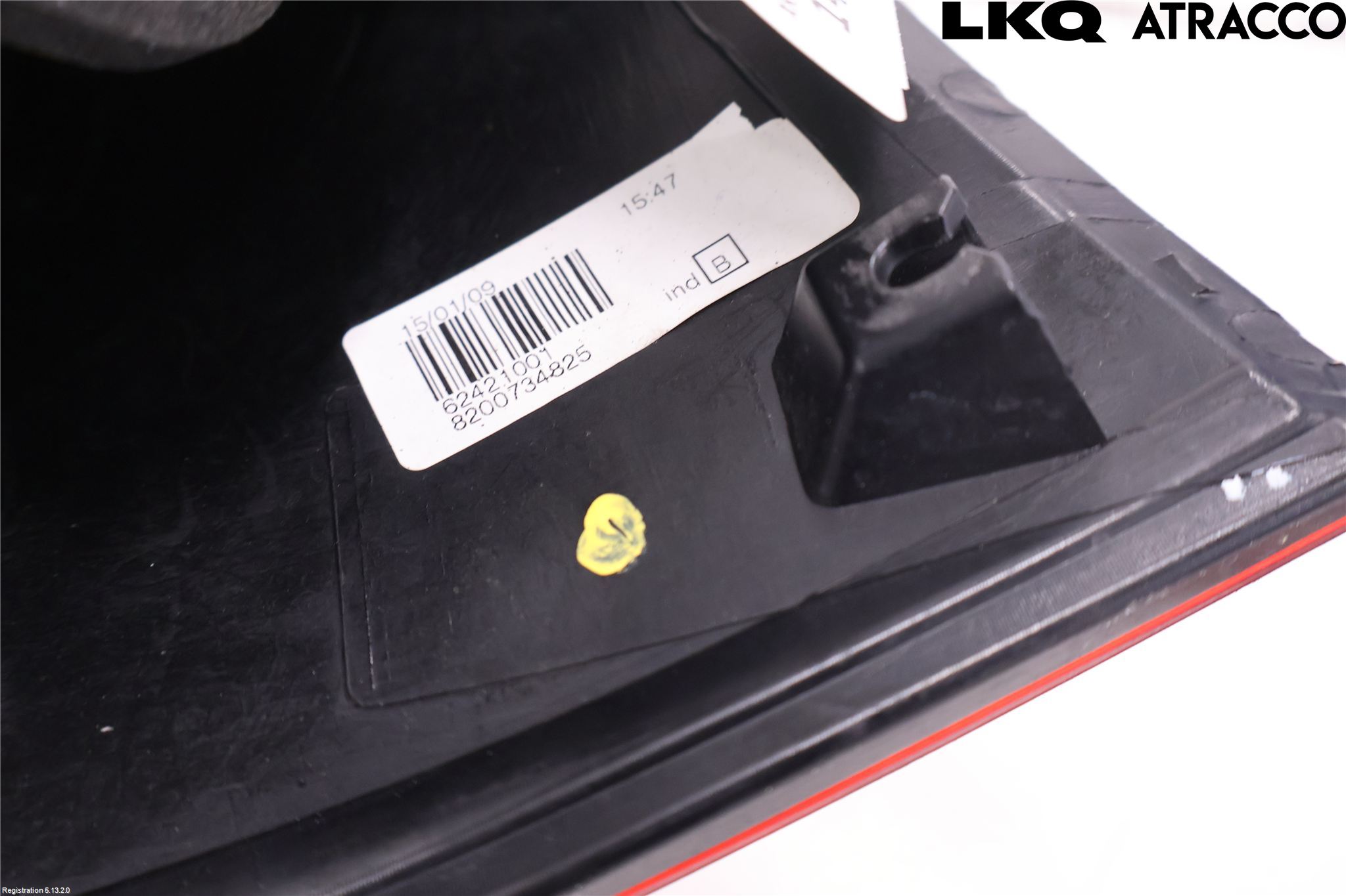 Dacia SANDERO 09-13 Baklykt Venstre