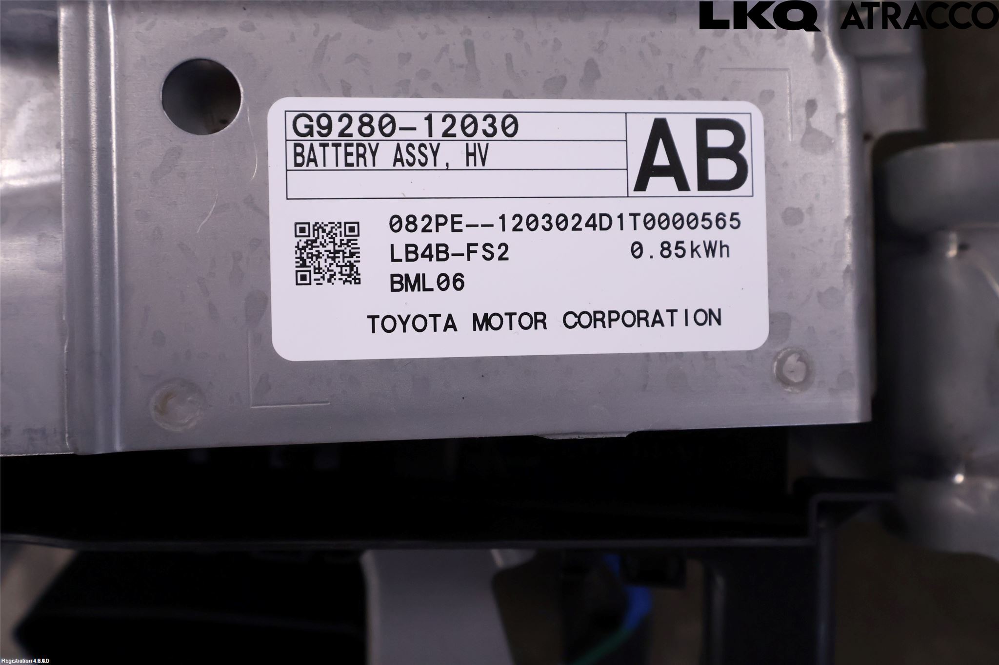 Toyota COROLLA 19- Hybrid Batteri
