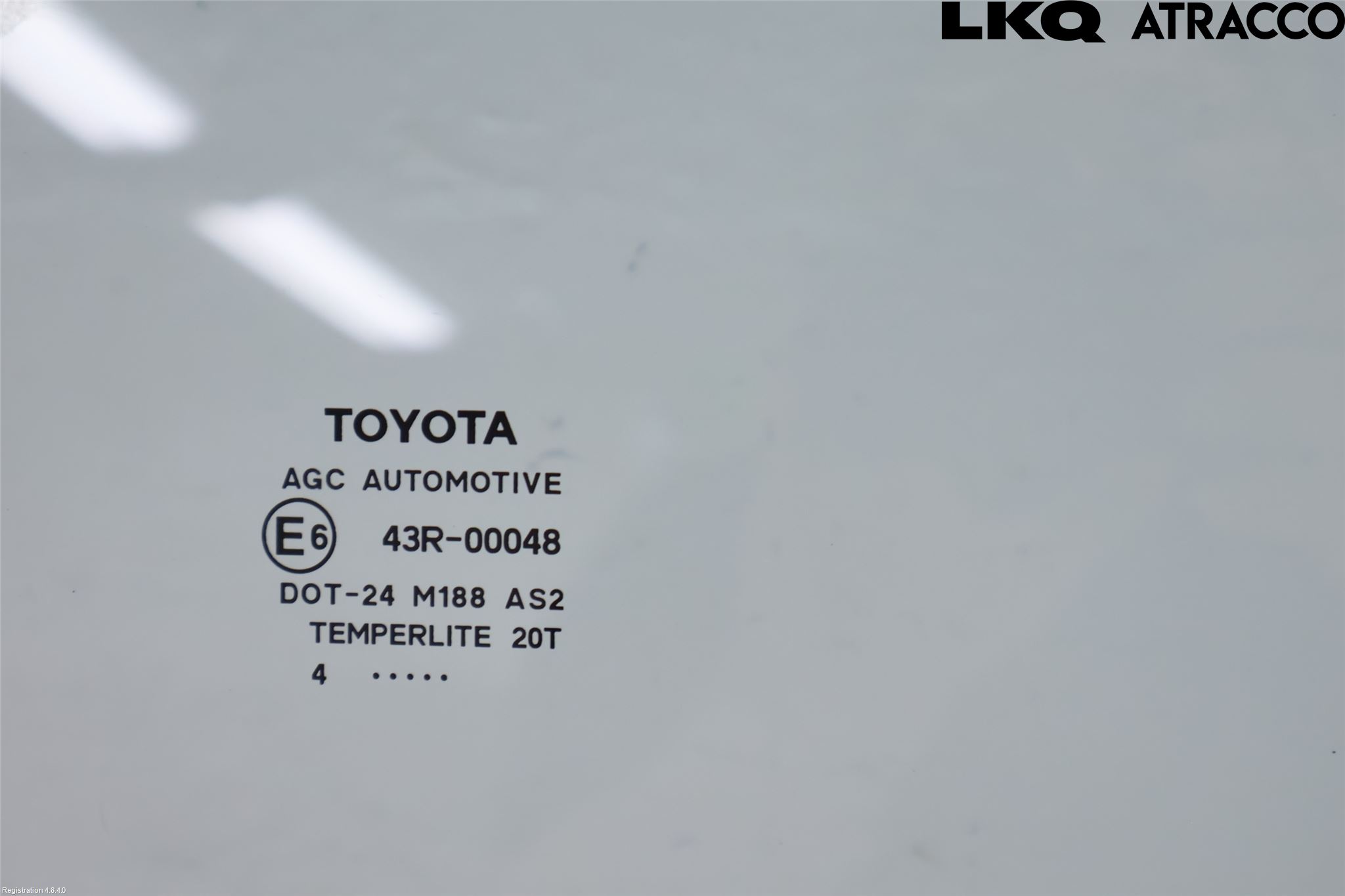 Toyota YARIS XP130 15-20 Dørrute Bak Høyre 4Dørs